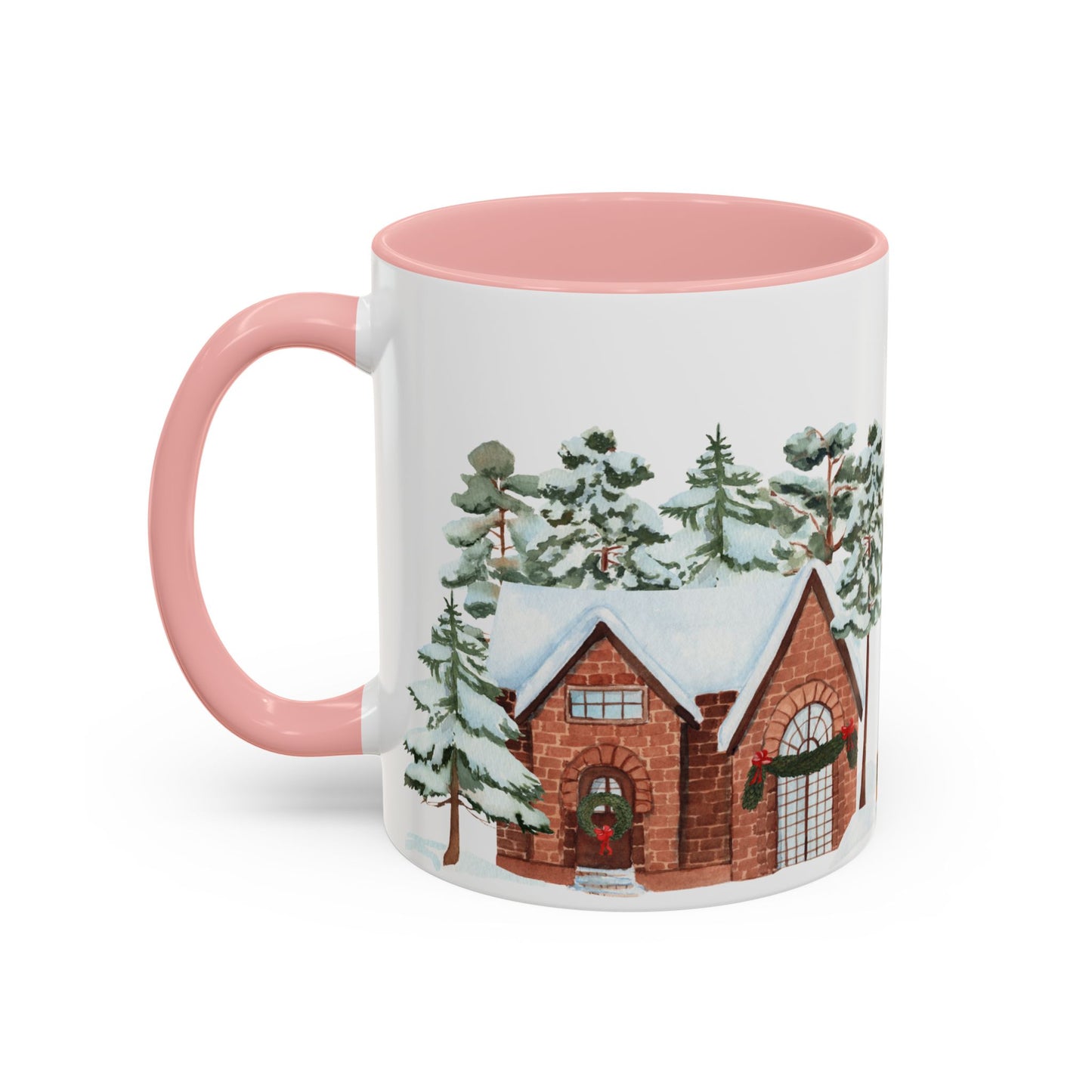 Christmas Houses - Accent Coffee Mug (11, 15oz) - 10456