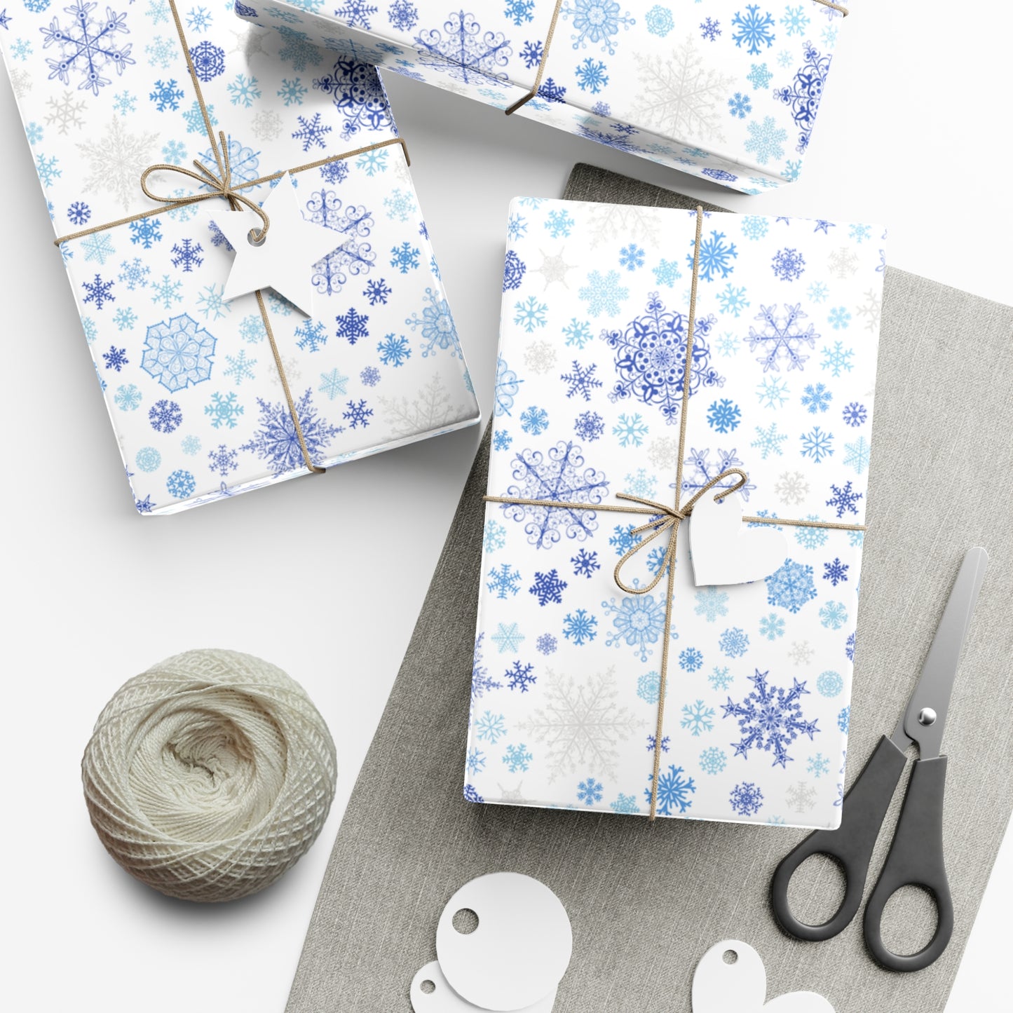 Snowflakes - Gift Wrap Papers - 10006