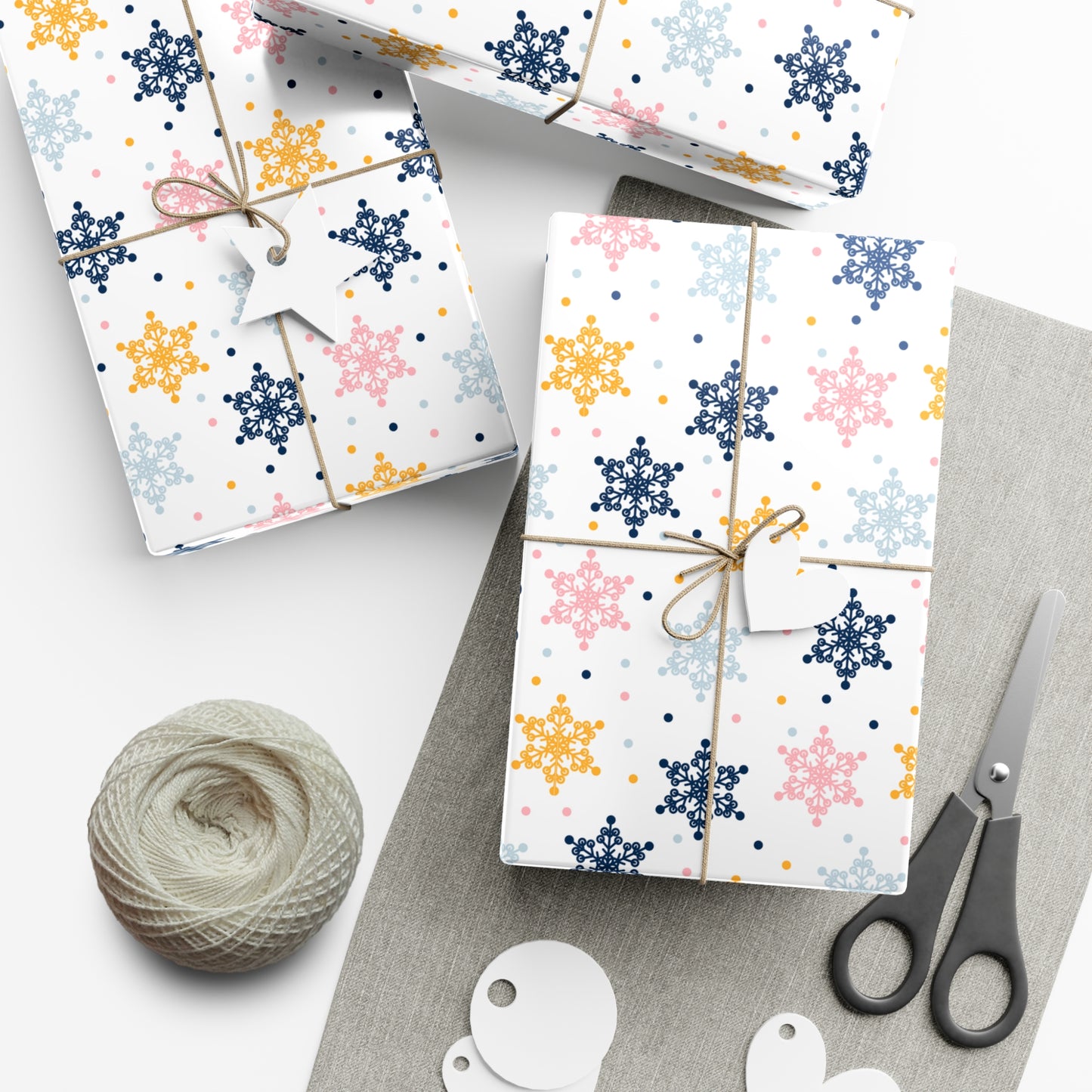 Snowflakes - Gift Wrap Papers - 10251