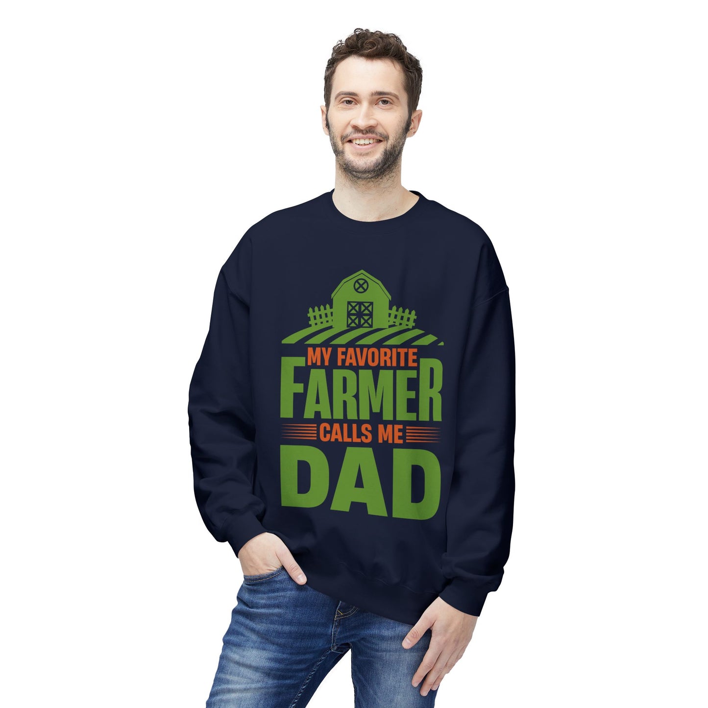 My Favorite Farmer Calls Me Dad Sweatshirt - 12912