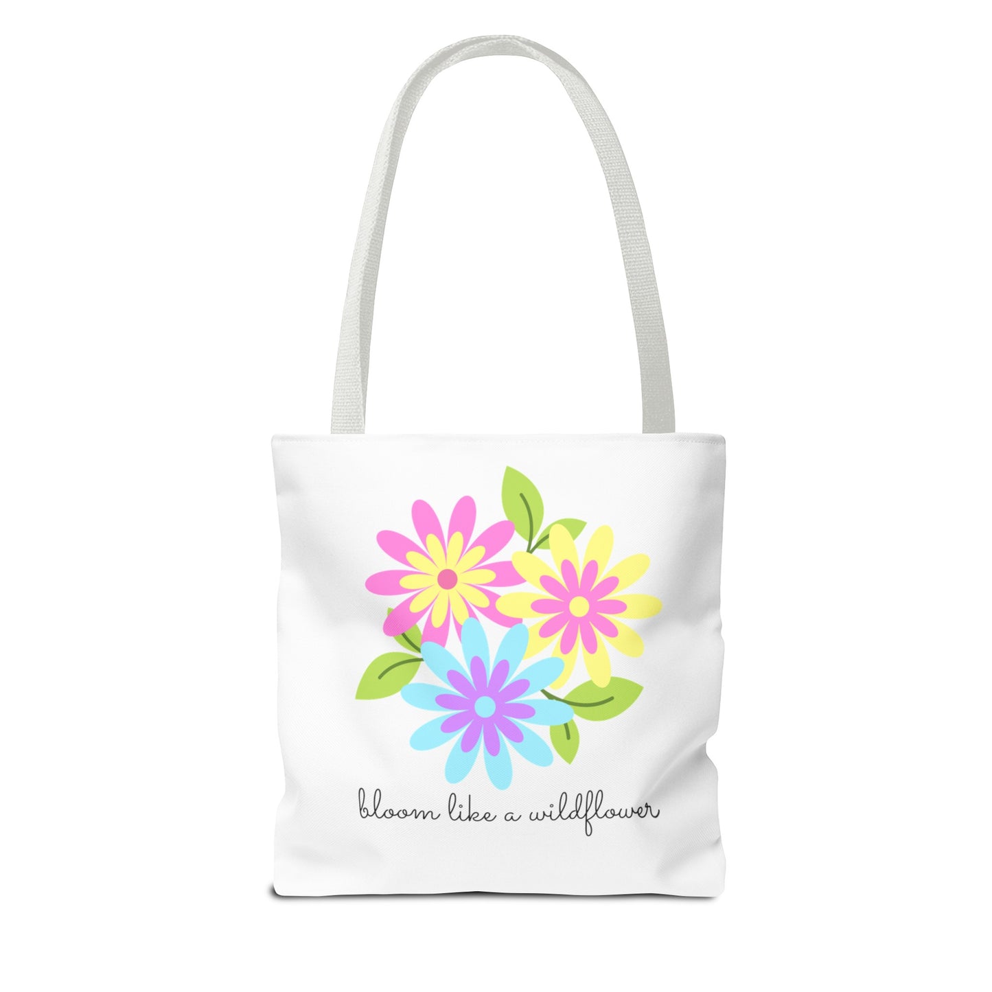 Bright Flower Tote Bag