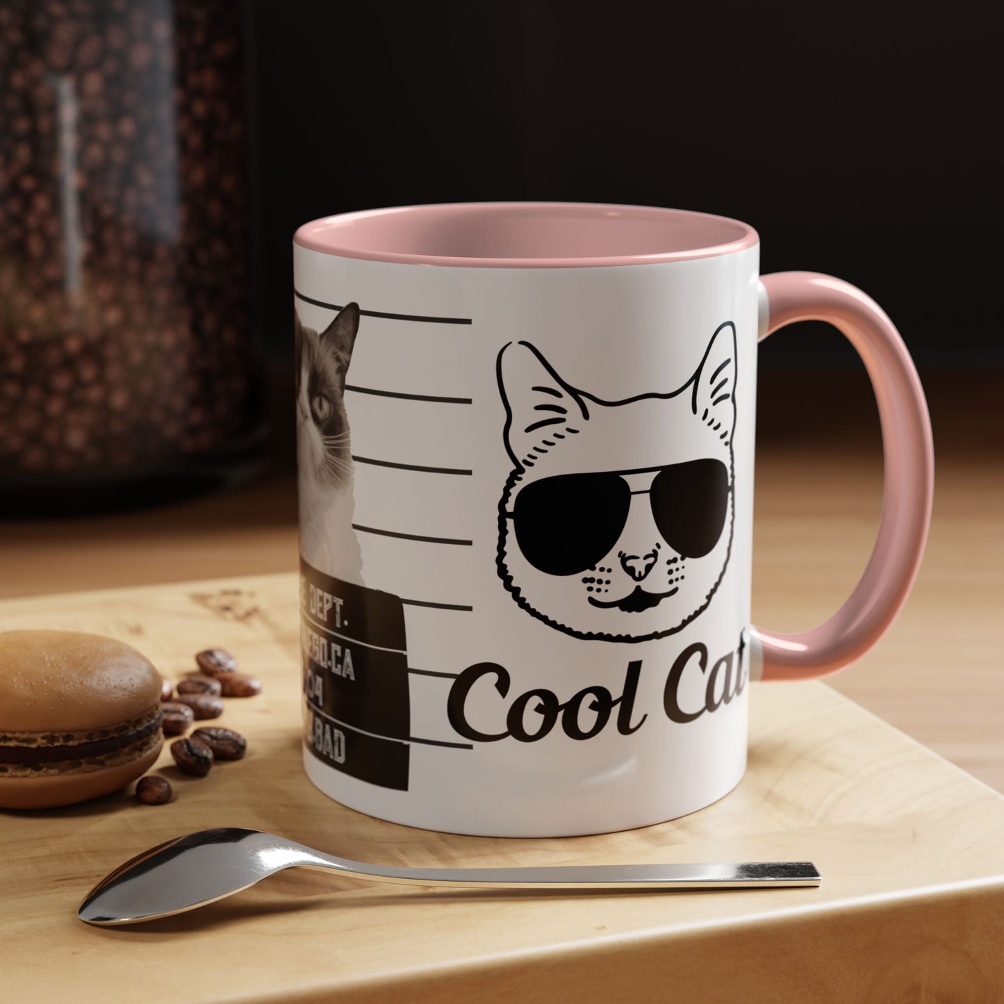 Kitty Bad - Accent Coffee Mug (11, 15oz)