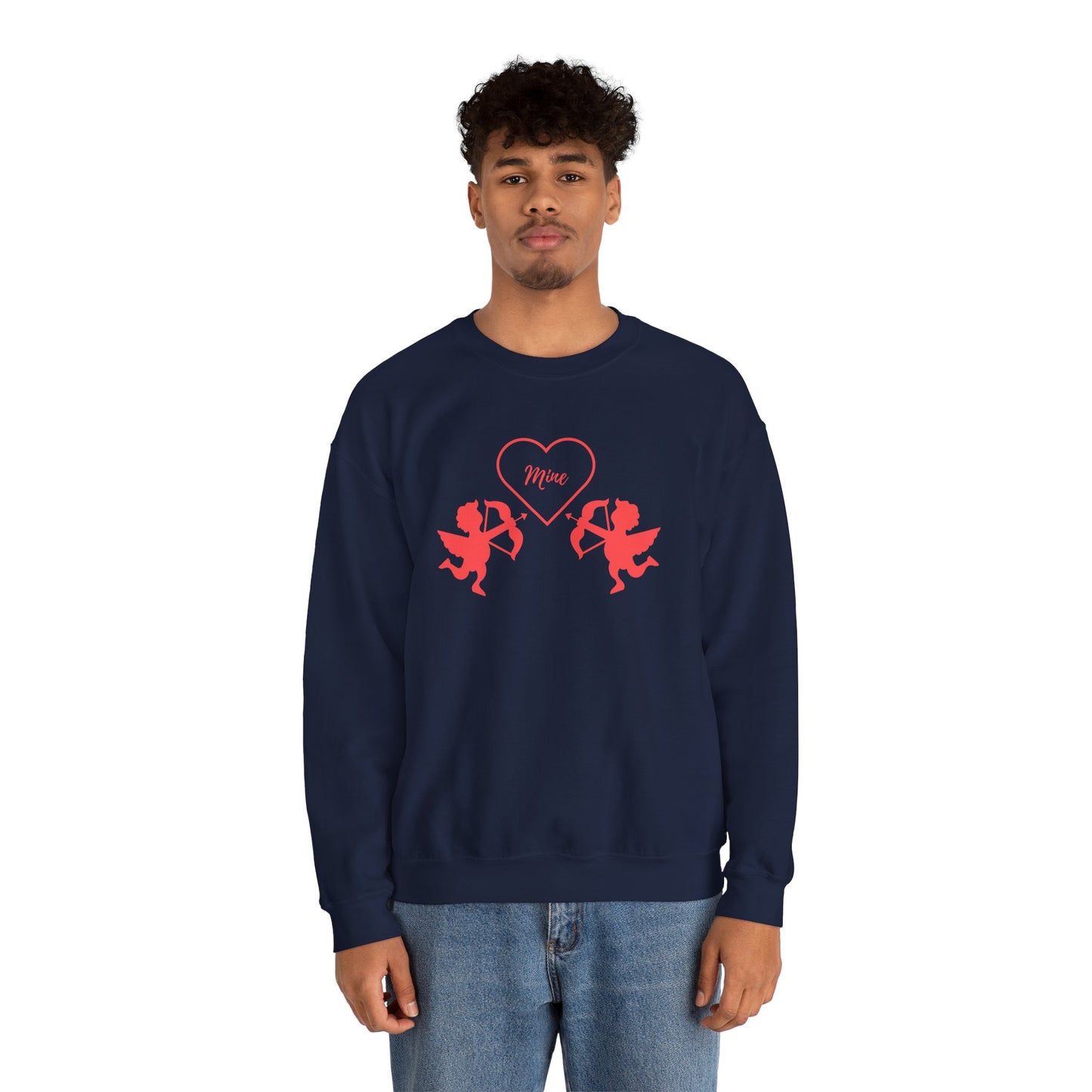 Angels, Mine - Unisex Heavy Blend™ Crewneck Sweatshirt - 11551