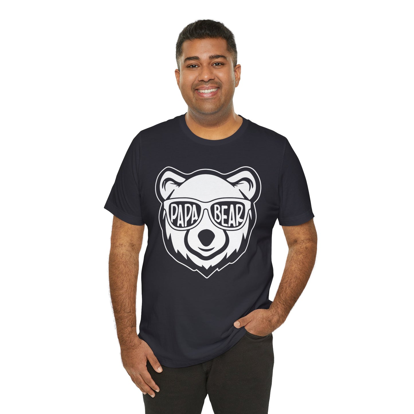 Papa Bear - Unisex Jersey Short Sleeve Tee