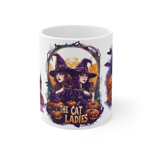 Halloween: The Cat Ladies - Mug 11oz