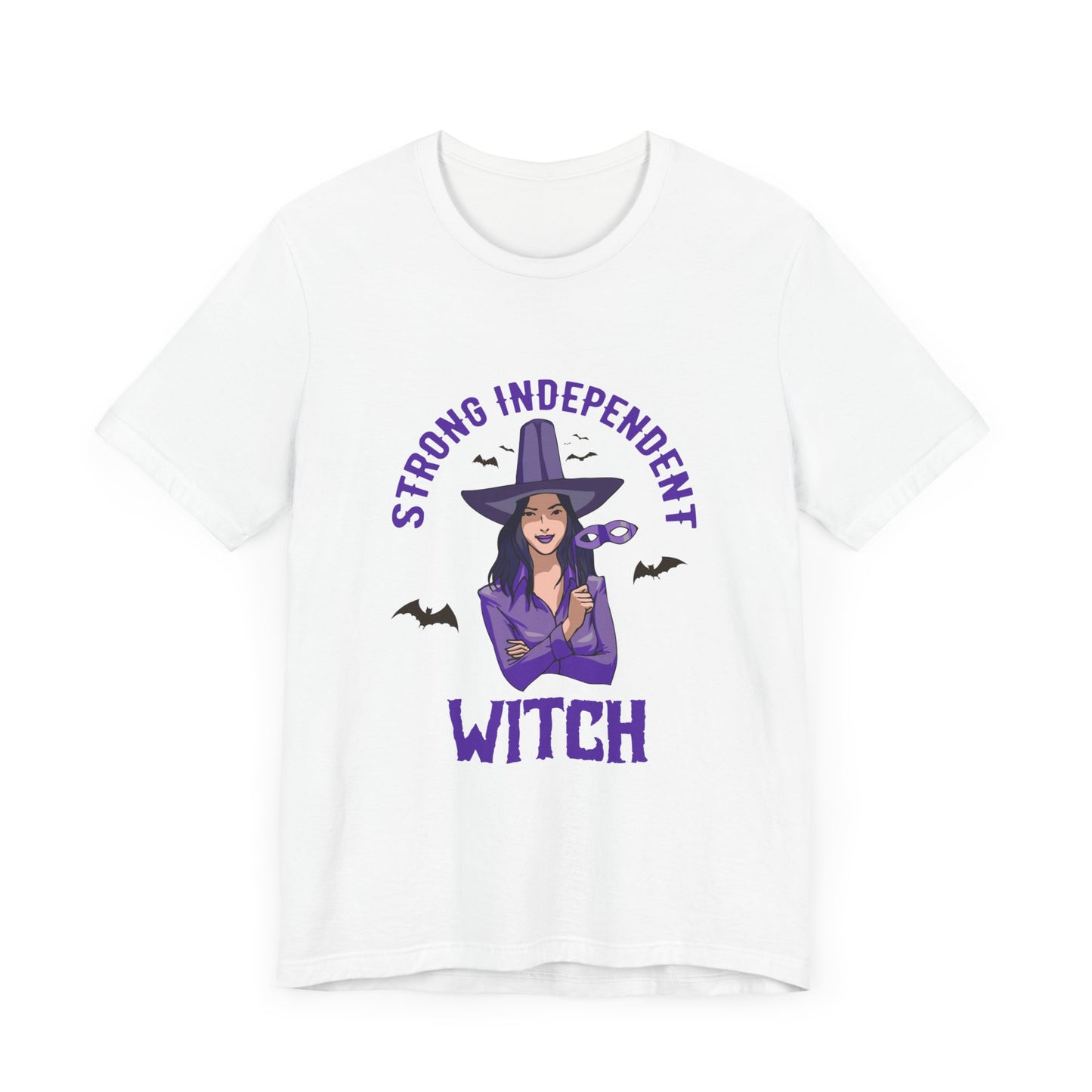 Halloween: Strong Independent Witch - Unisex Jersey Short Sleeve Tee