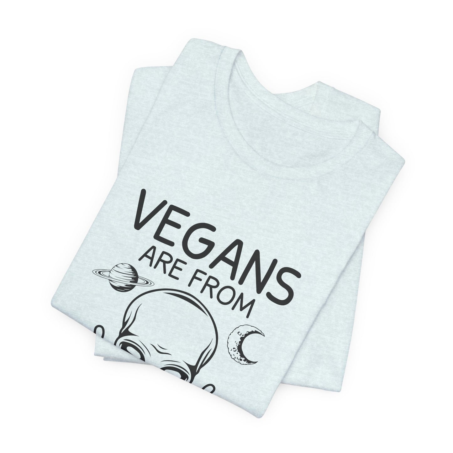 Vegan Are From The Future - Unisex Jersey Short Sleeve Tee - 12374