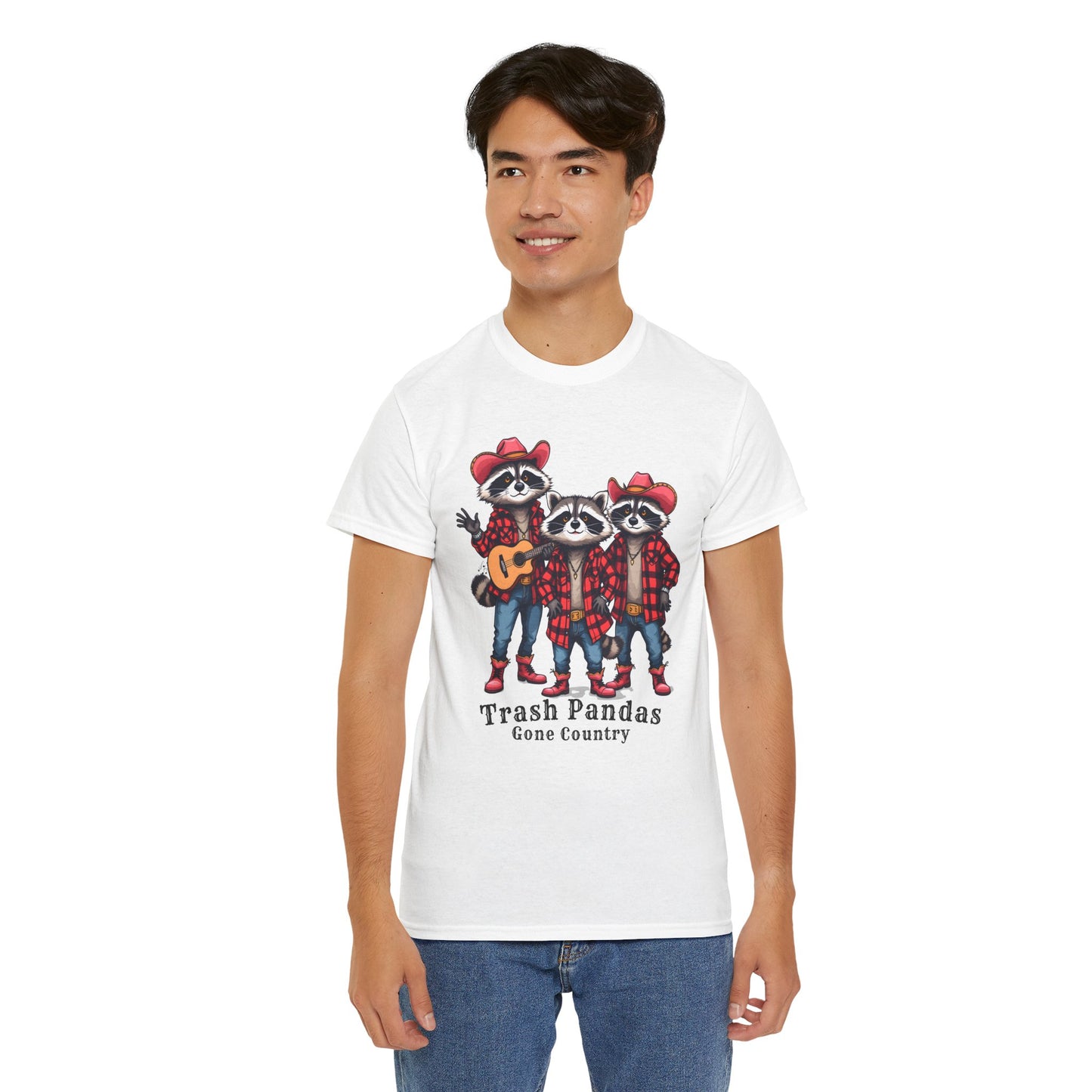 Trash Pandas Gone Country Shirt – Funny Raccoon Band Graphic Tee Gift - 14859