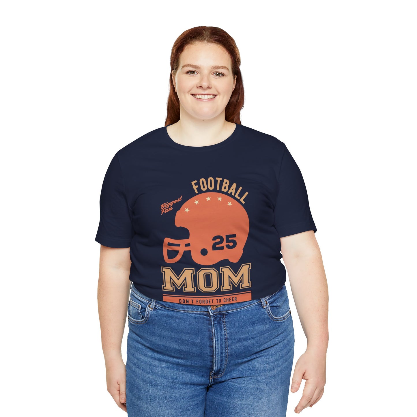 Biggest Fan, Football Mom, Don't Forget To Cheer - Unisex Jersey Short Sleeve Tee