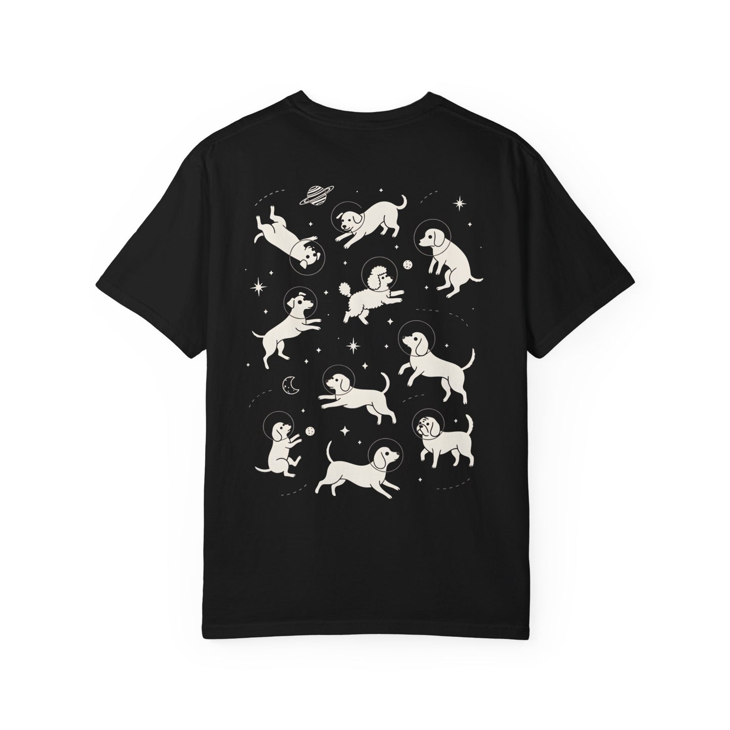 Space Dogs T-Shirt – Cute Astronaut Dog Graphic Tee for Dog Lovers - 14680