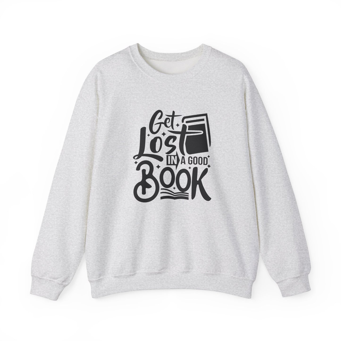 Get Lost in A Good Book - Unisex Heavy Blend™ Crewneck Sweatshirt - 10691