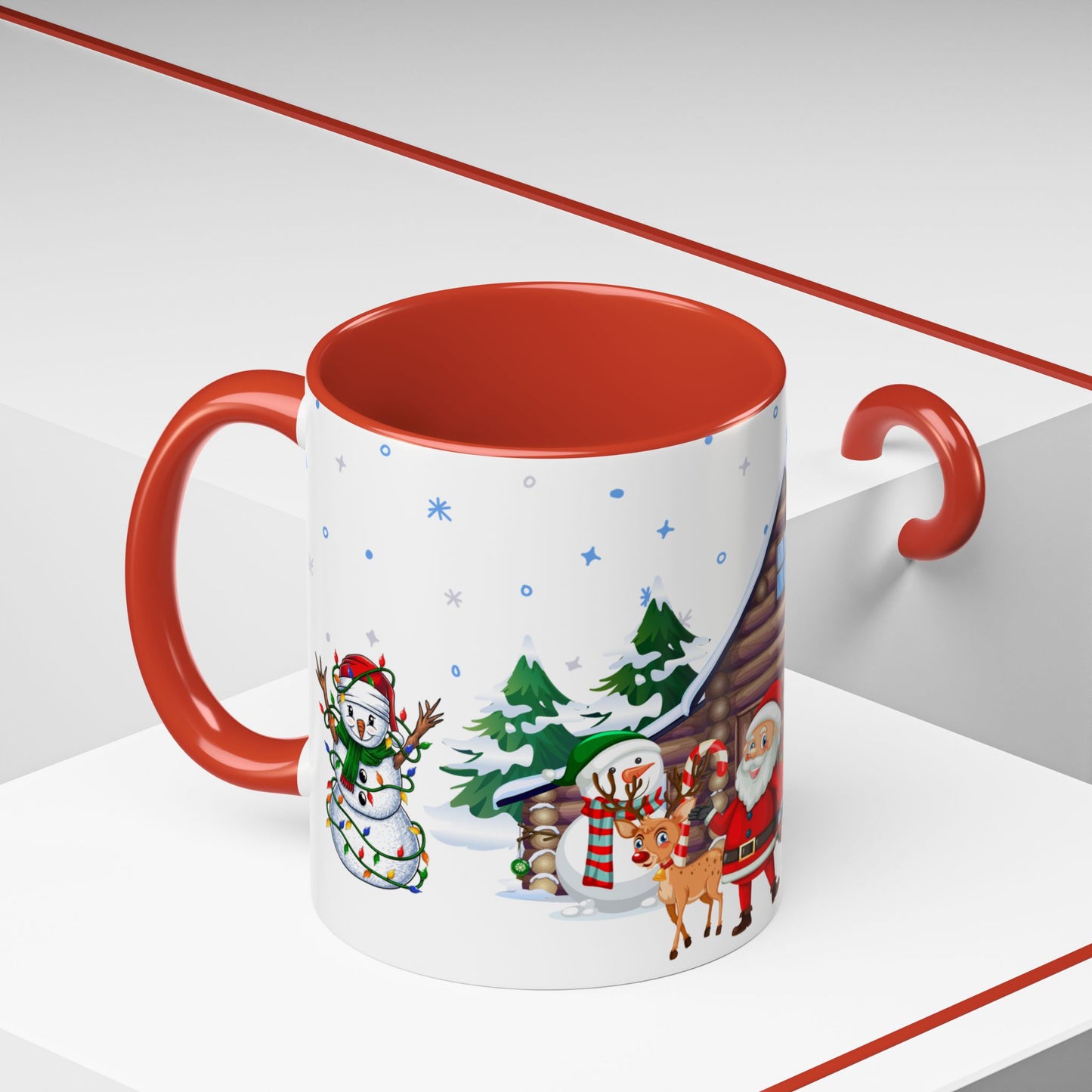 Santa's Arrival - Accent Coffee Mug (11, 15oz) - 10458