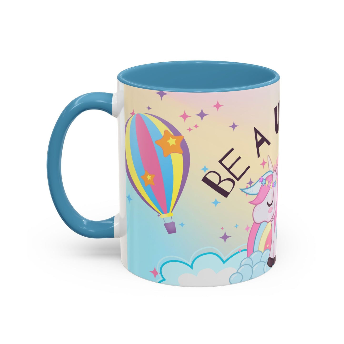 Be A Unicorn - Accent Coffee Mug (11, 15oz) - 11007