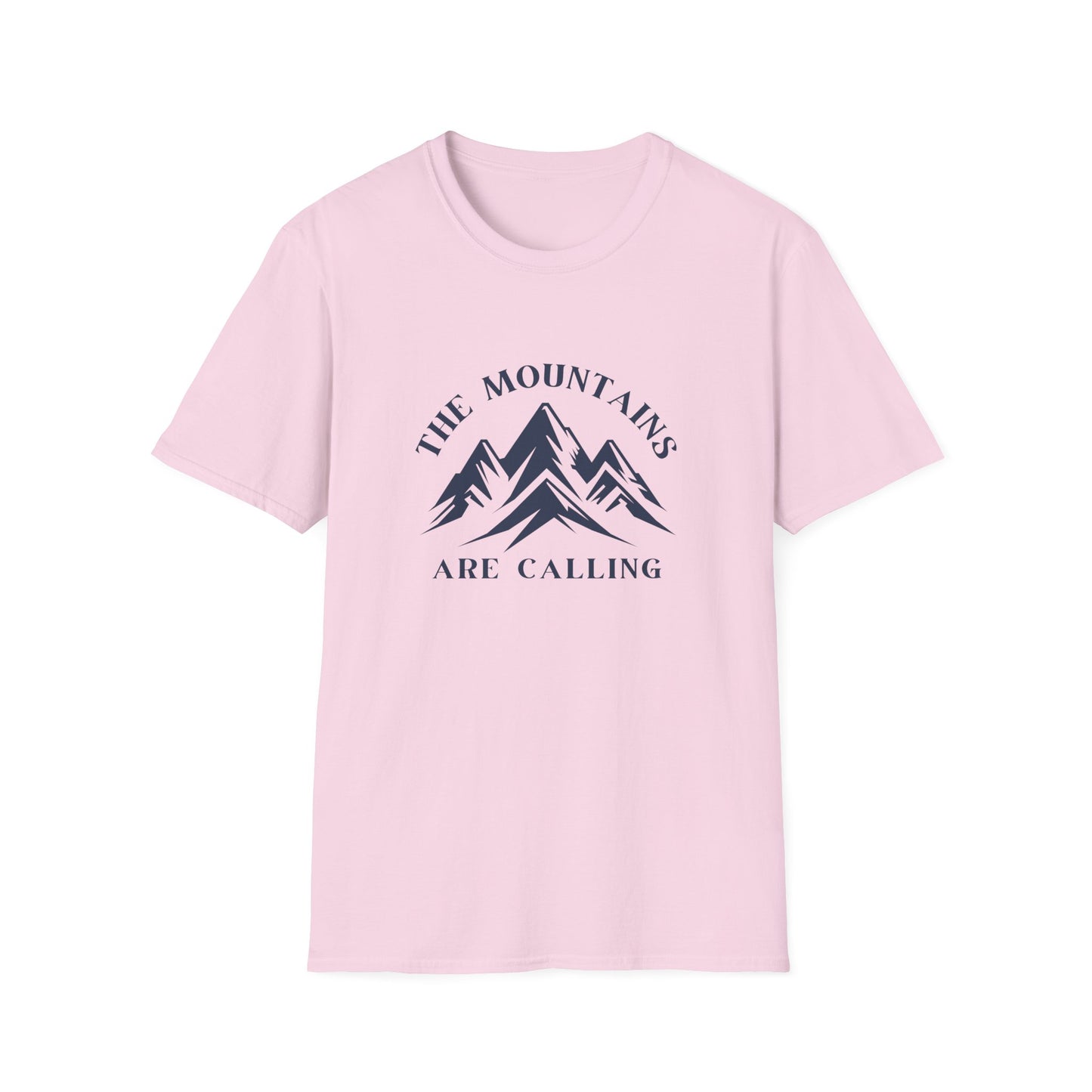 Mountains Are Calling - Unisex Softstyle T-Shirt - 10752