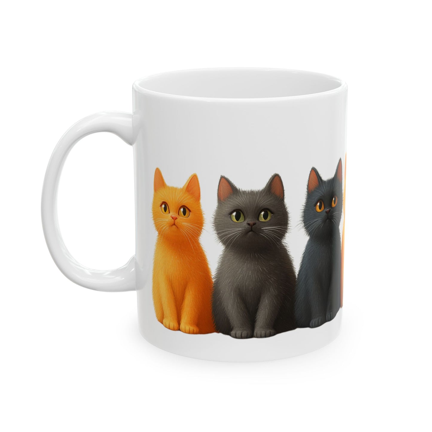 Cute Kittens - Ceramic Mug, (11oz, 15oz) - 11194