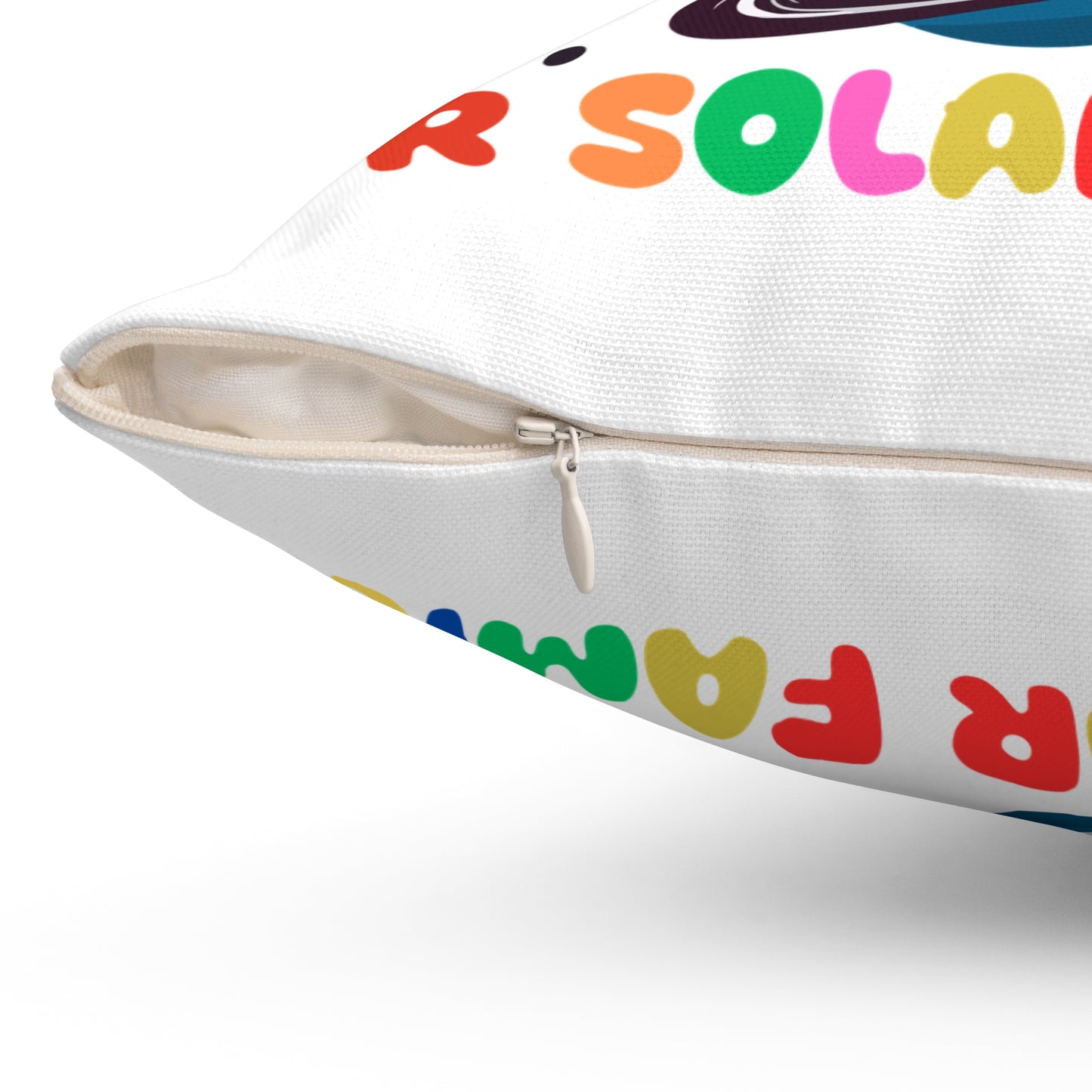 Our Solar Family! - Spun Polyester Square Pillow