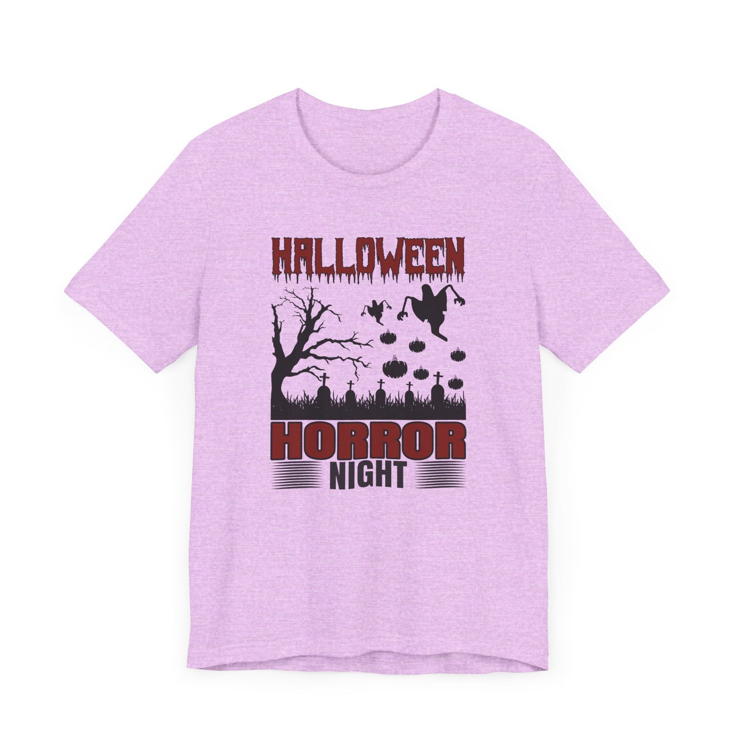 Halloween, Horror Night - Unisex Jersey Short Sleeve Tee