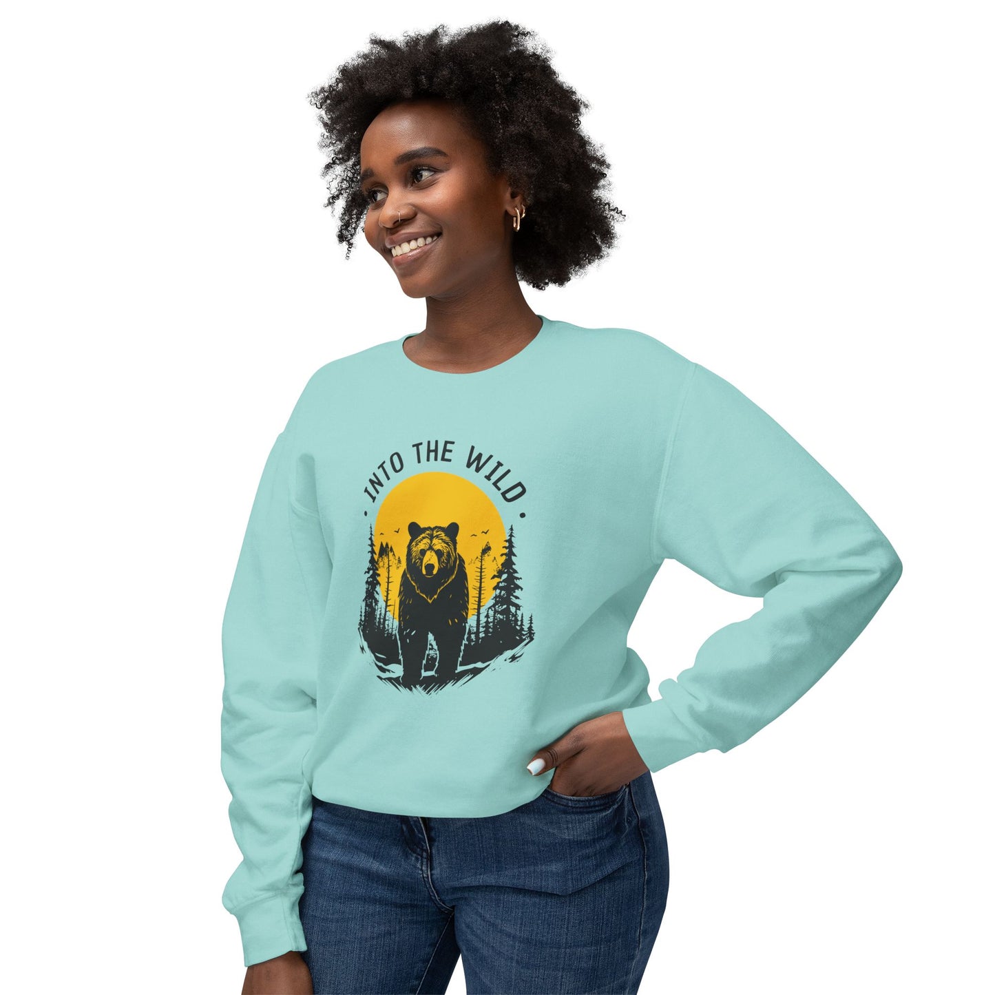 Into the Wild - Unisex Lightweight Crewneck Sweatshirt - 10620