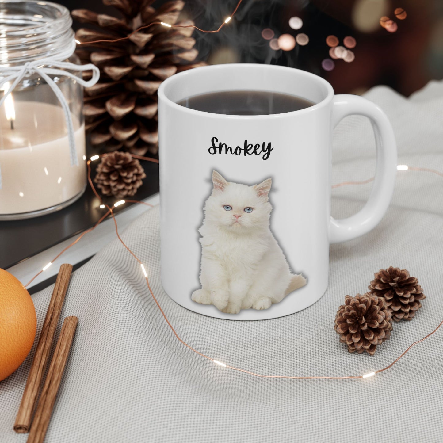 Personalised Cute Ceramic Mug - Perfect Gift for Dog Lovers, Pet Owner Coffee Mug - 14200