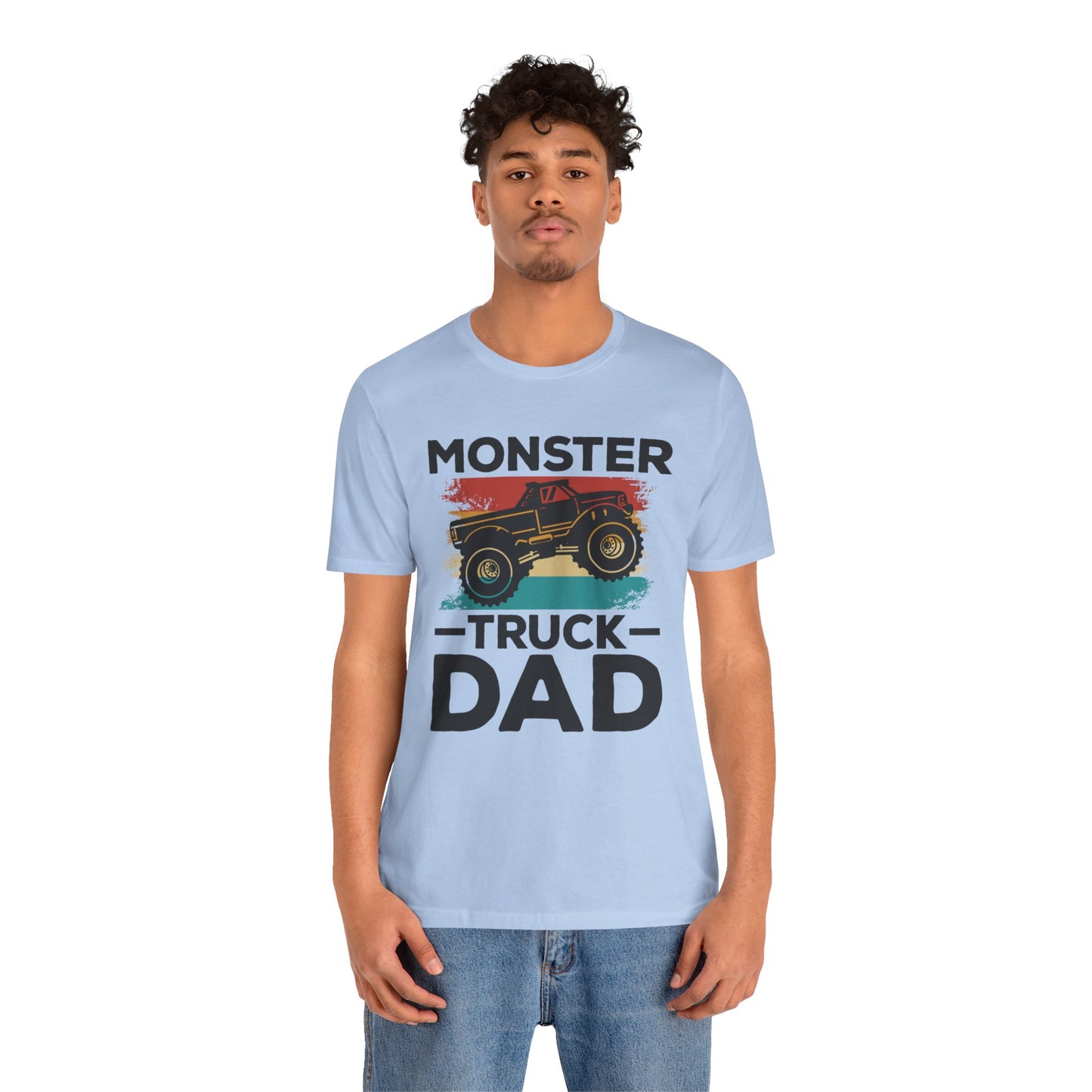 Monster Truck Dad - Unisex Jersey Short Sleeve Tee