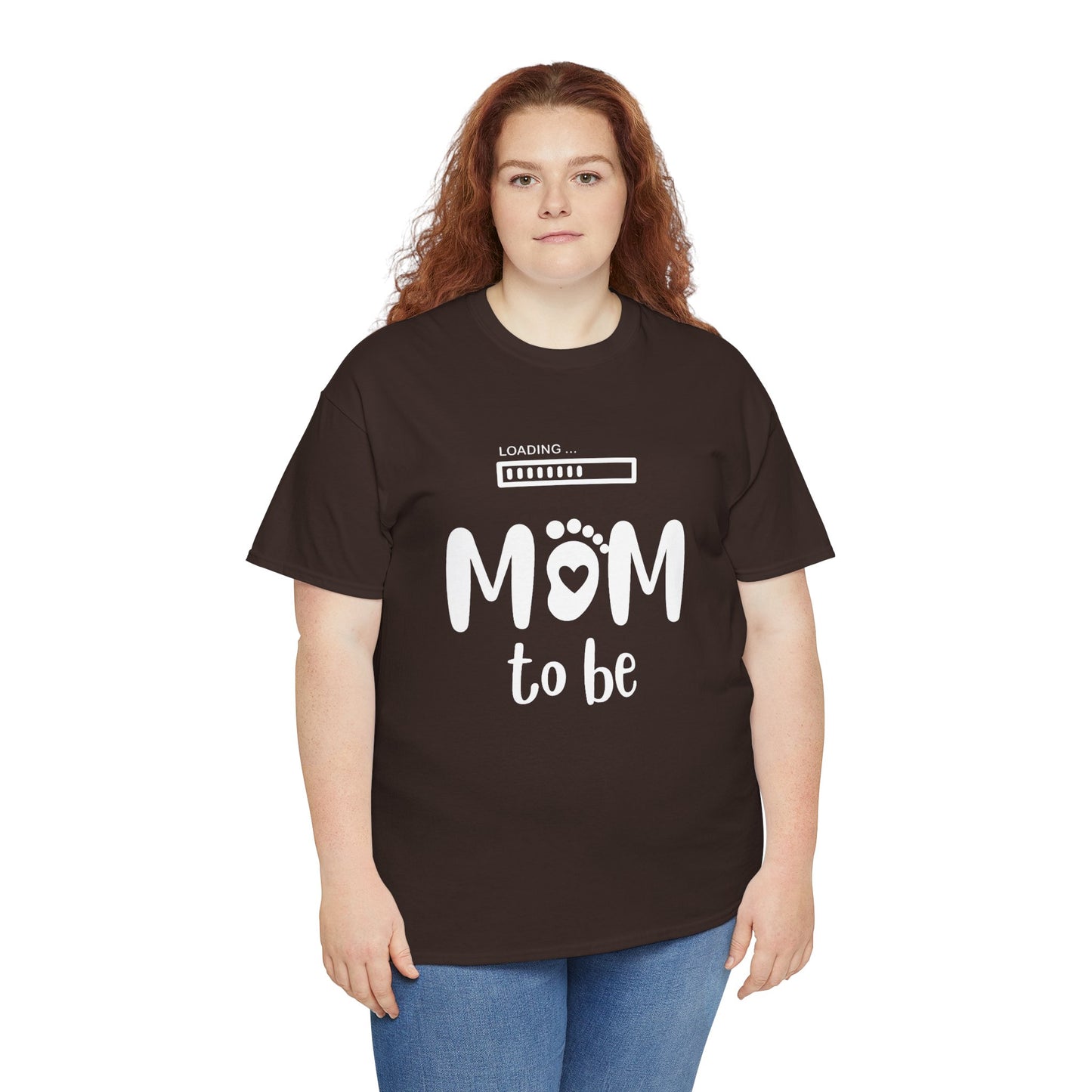 Mom to Be Shirt – Pregnancy Announcement Gift Tee with Loading Bar - 14879