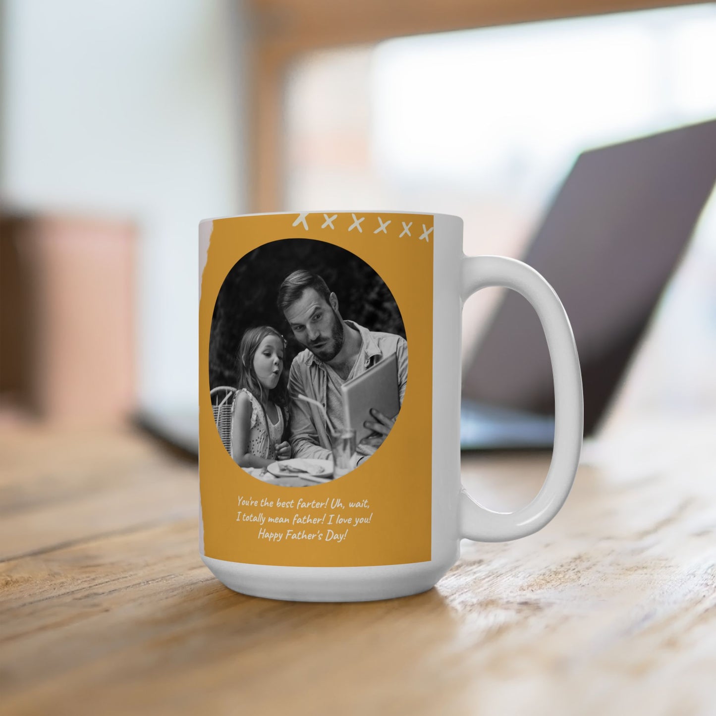 "Hey Dad, Did You Know? You're Stinkin' Cool!" Ceramic Mug - 12904