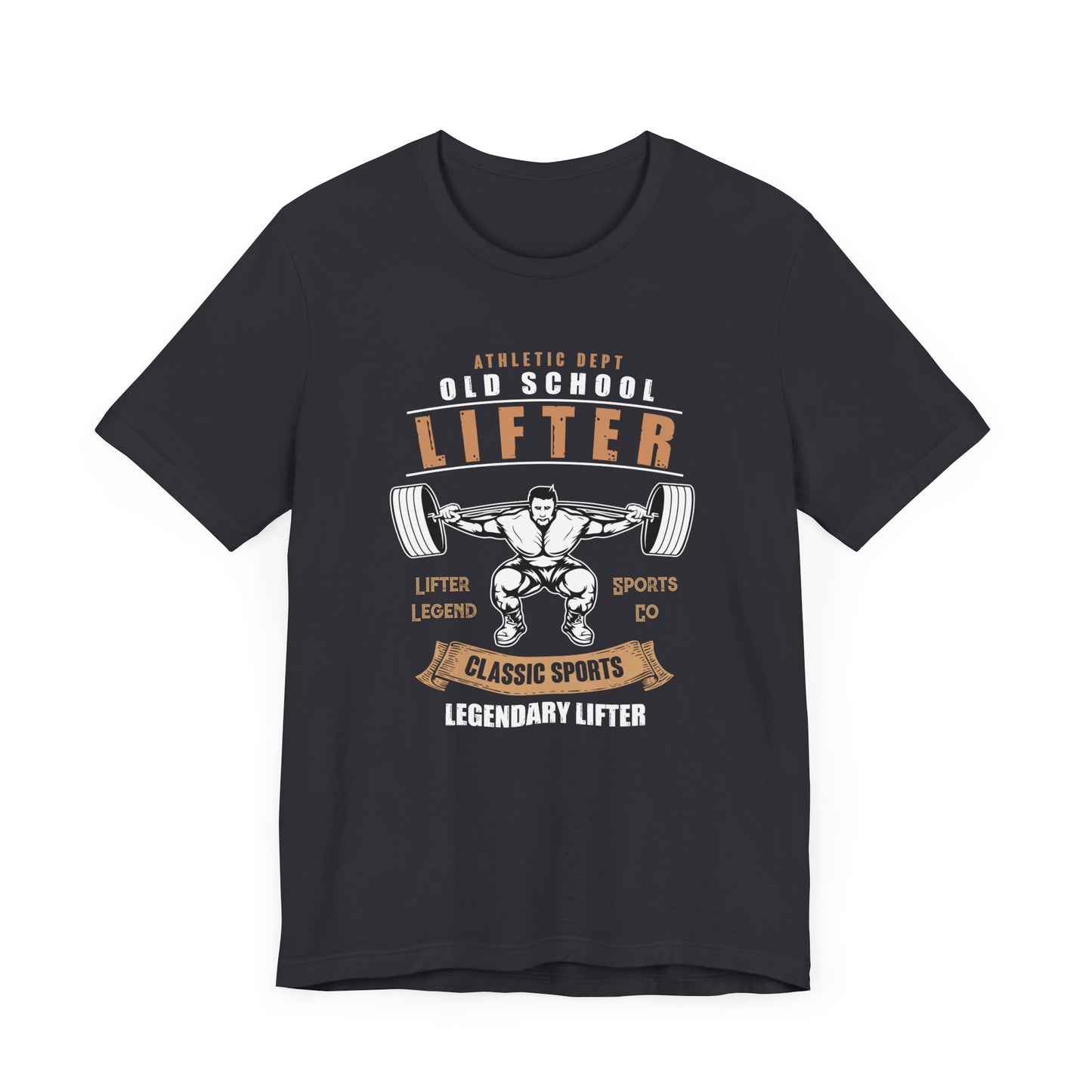 Gym: Old School Lifter - Unisex Jersey Short Sleeve Tee