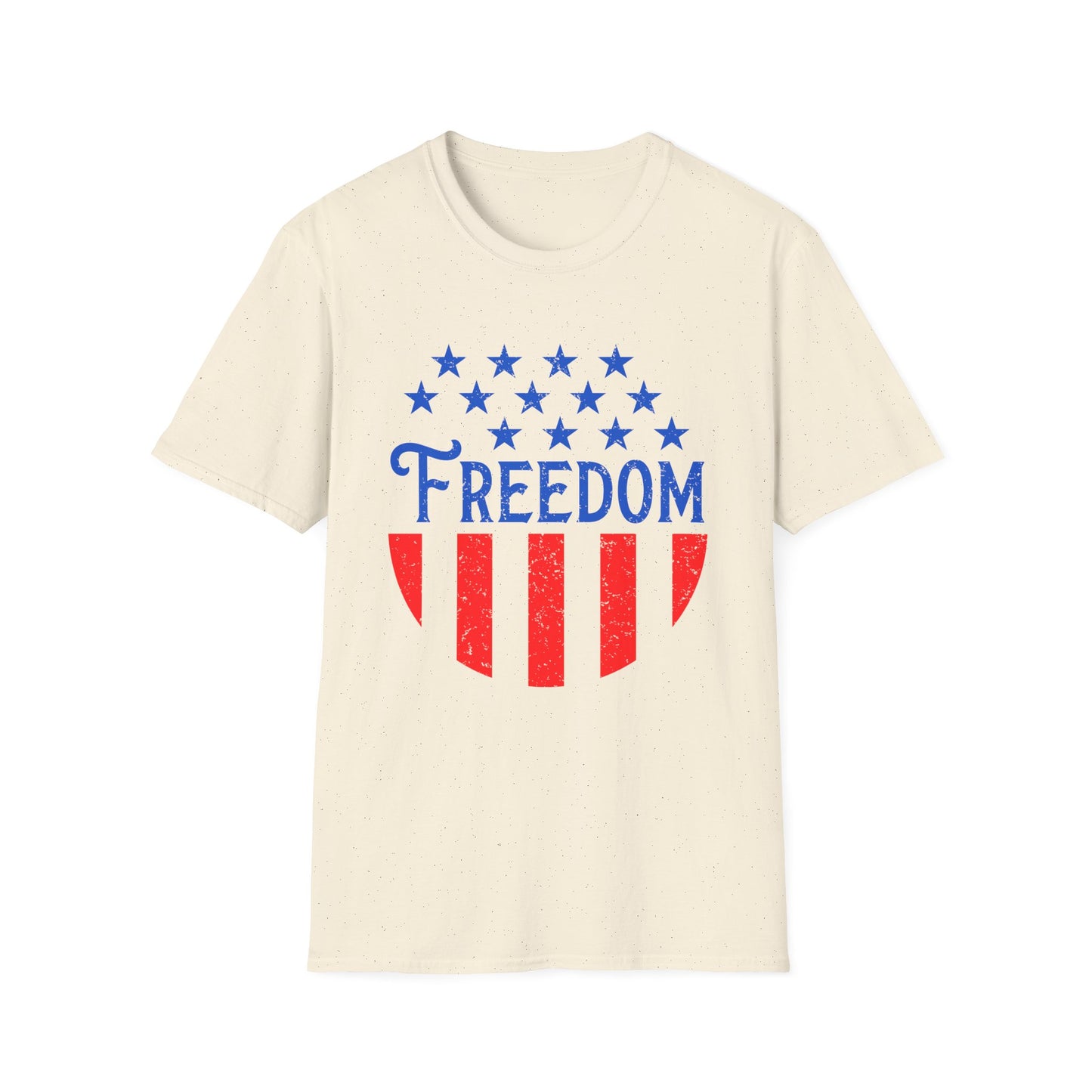 American Freedom Unisex T-Shirt - Patriot Tee, July 4th Celebration, Memorial Day Outfit, Independence Day Gift, Vintage Style Shirt - 13734