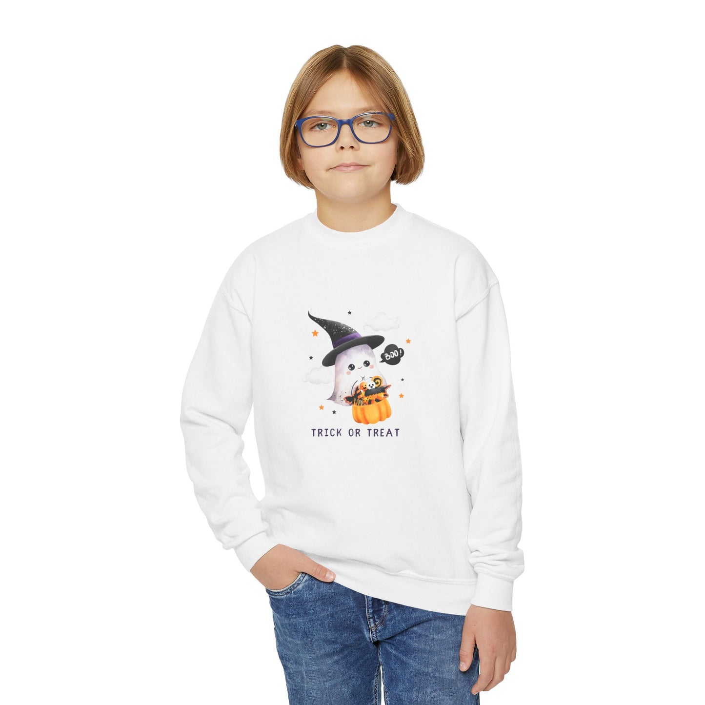 Trick or Treat - Youth Crewneck Sweatshirt