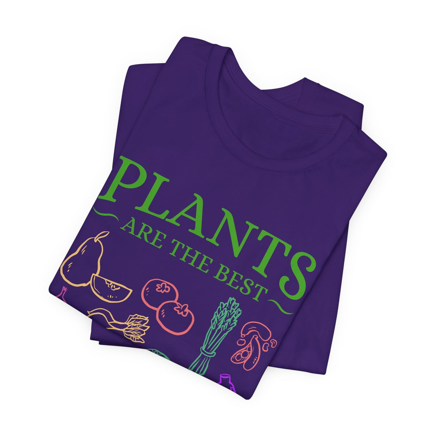 Vegan: Plants Are The Best Medicine - Unisex Jersey Short Sleeve Tee