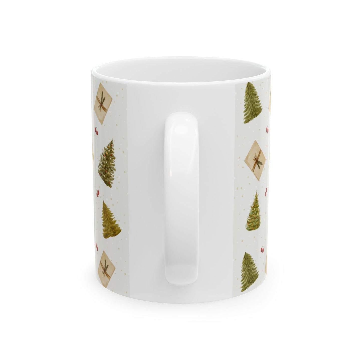 Christmas Trees & Gifts - Ceramic Mug, (11oz, 15oz) - 10914