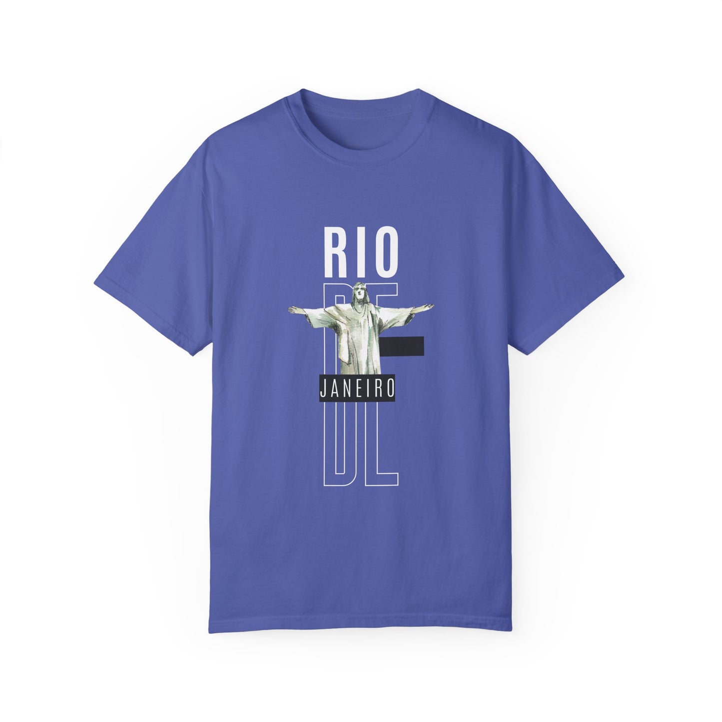 Rio de Janeiro Unisex Garment-Dyed T-Shirt - 12049