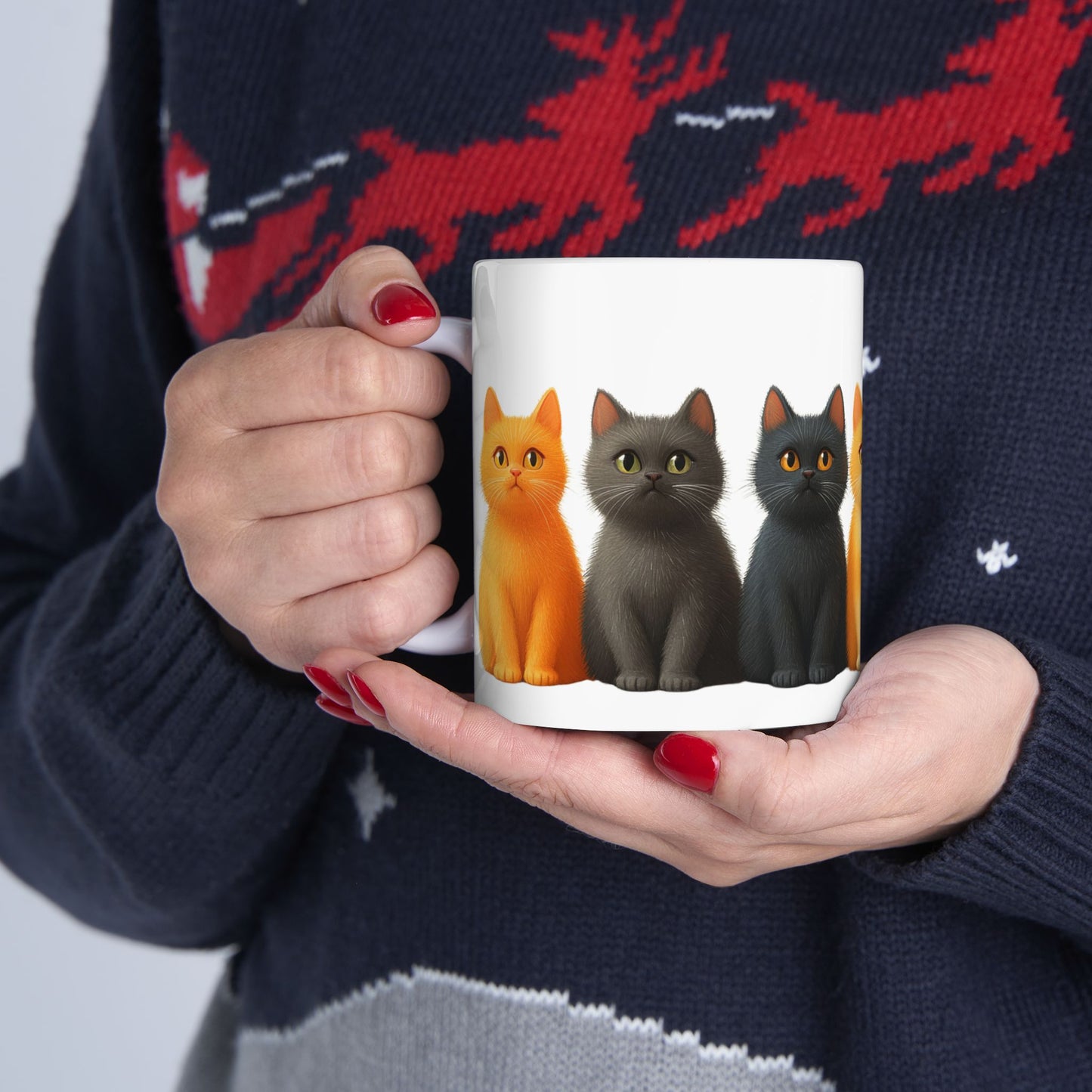 Cute Kittens - Ceramic Mug, (11oz, 15oz) - 11194