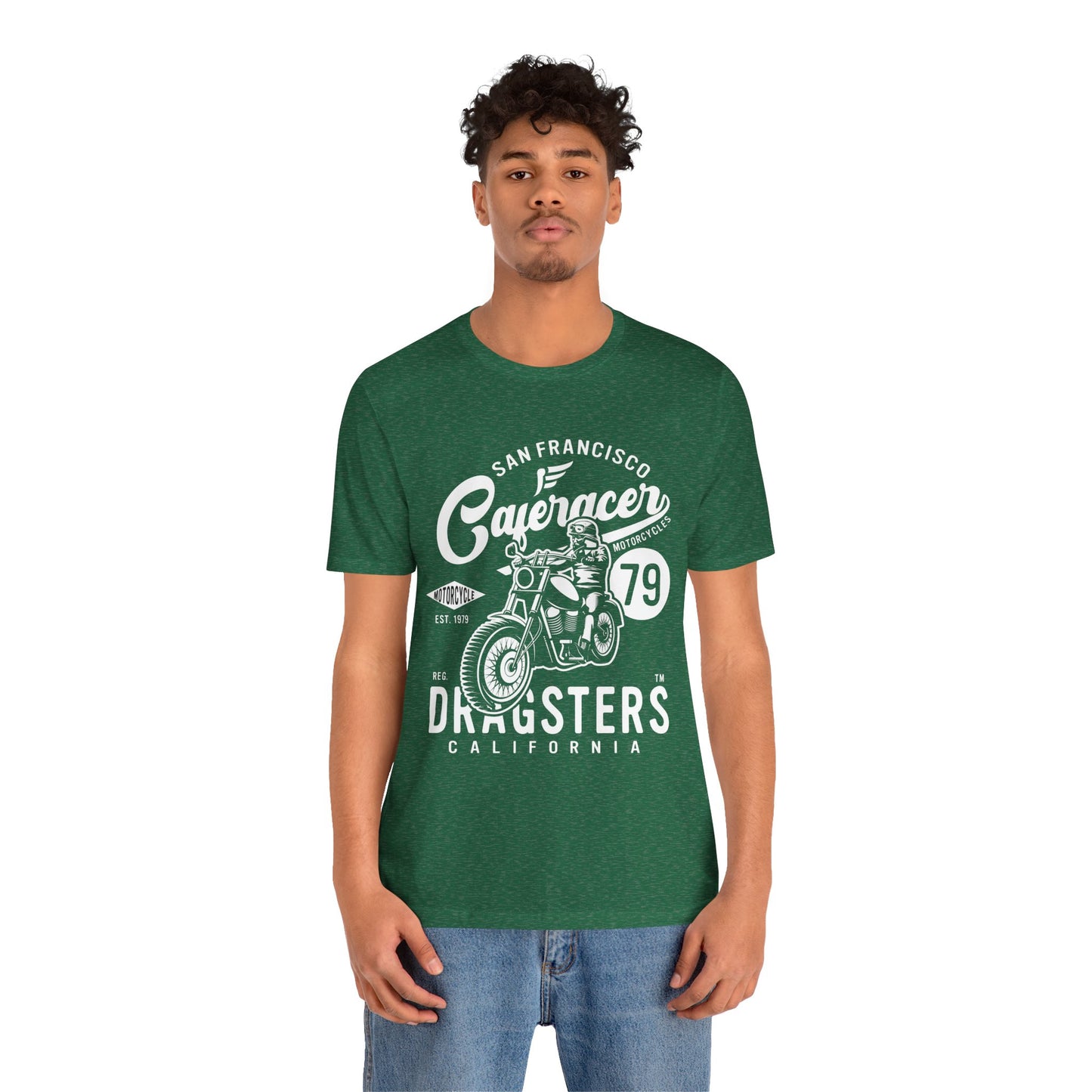 San Francesco Caferacer - Unisex Jersey Short Sleeve Tee - 13374