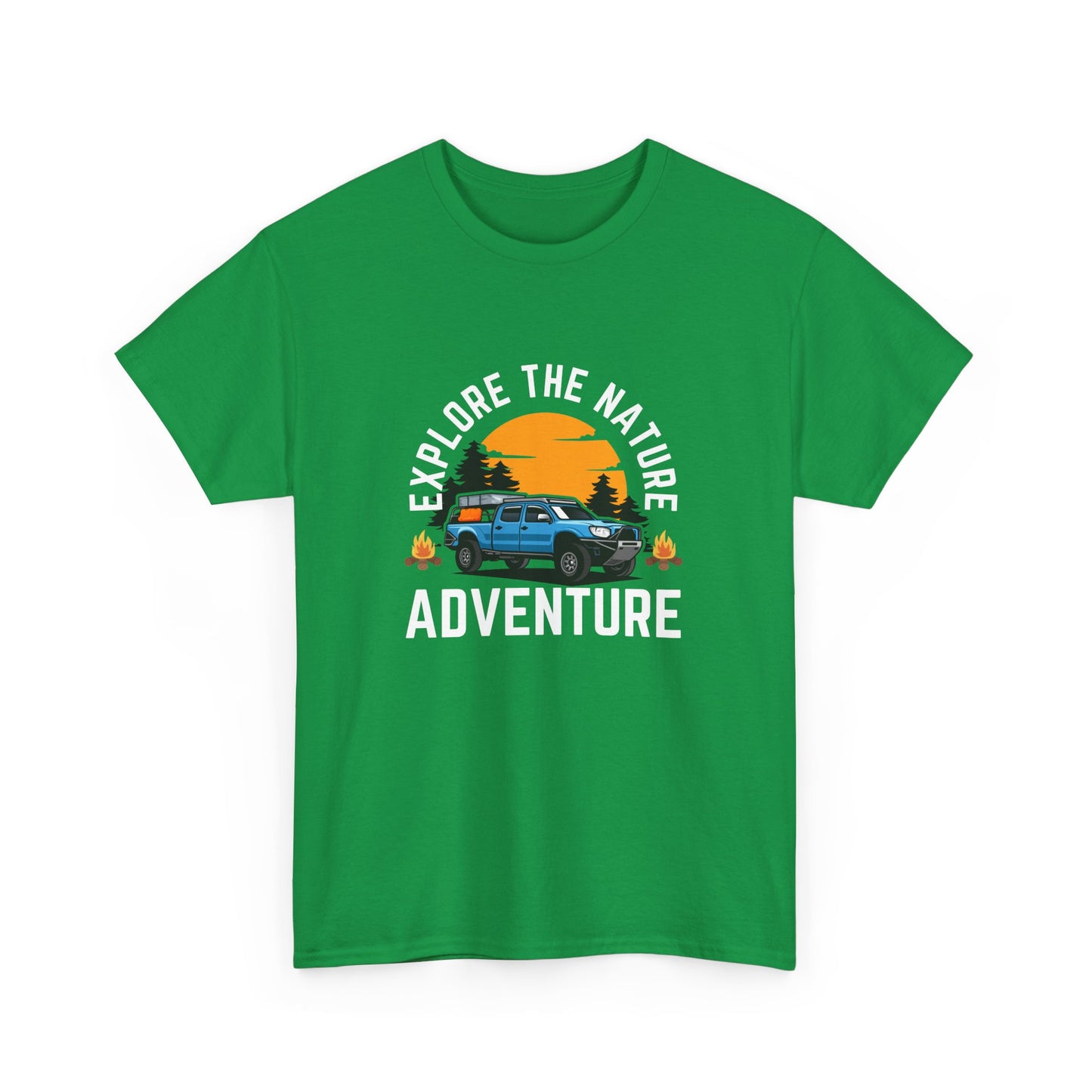 Explore the Nature - Unisex Heavy Cotton Tee - 10753