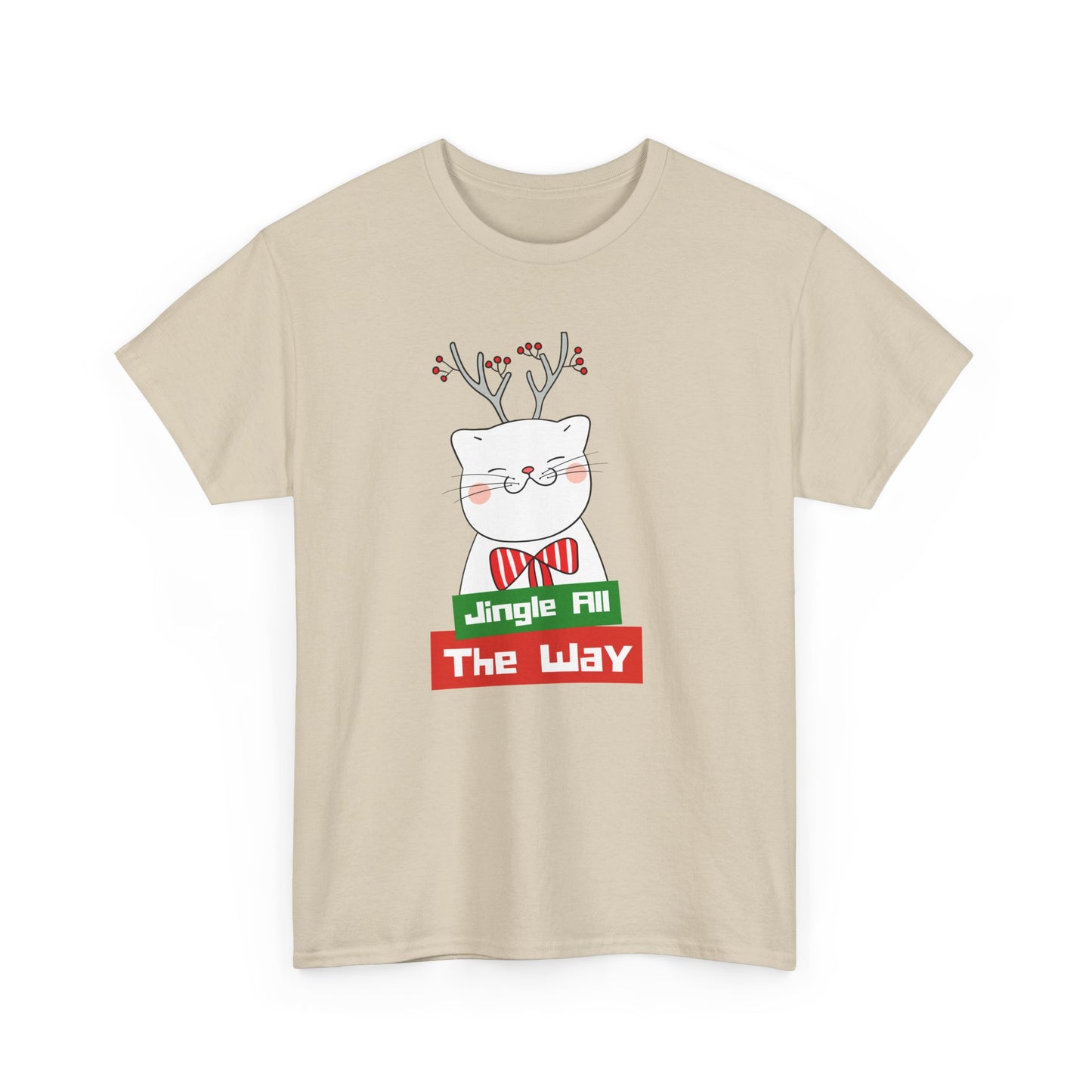 Jingle All the Way - Unisex Heavy Cotton Tee