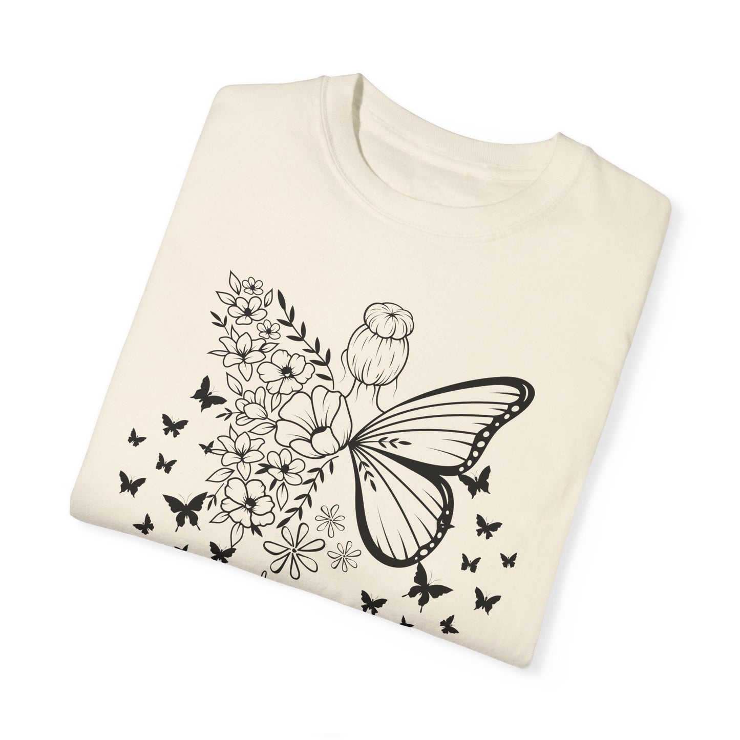 Butterfly, Embrace the Beauty of Nature - Unisex Garment-Dyed T-shirt - 10330