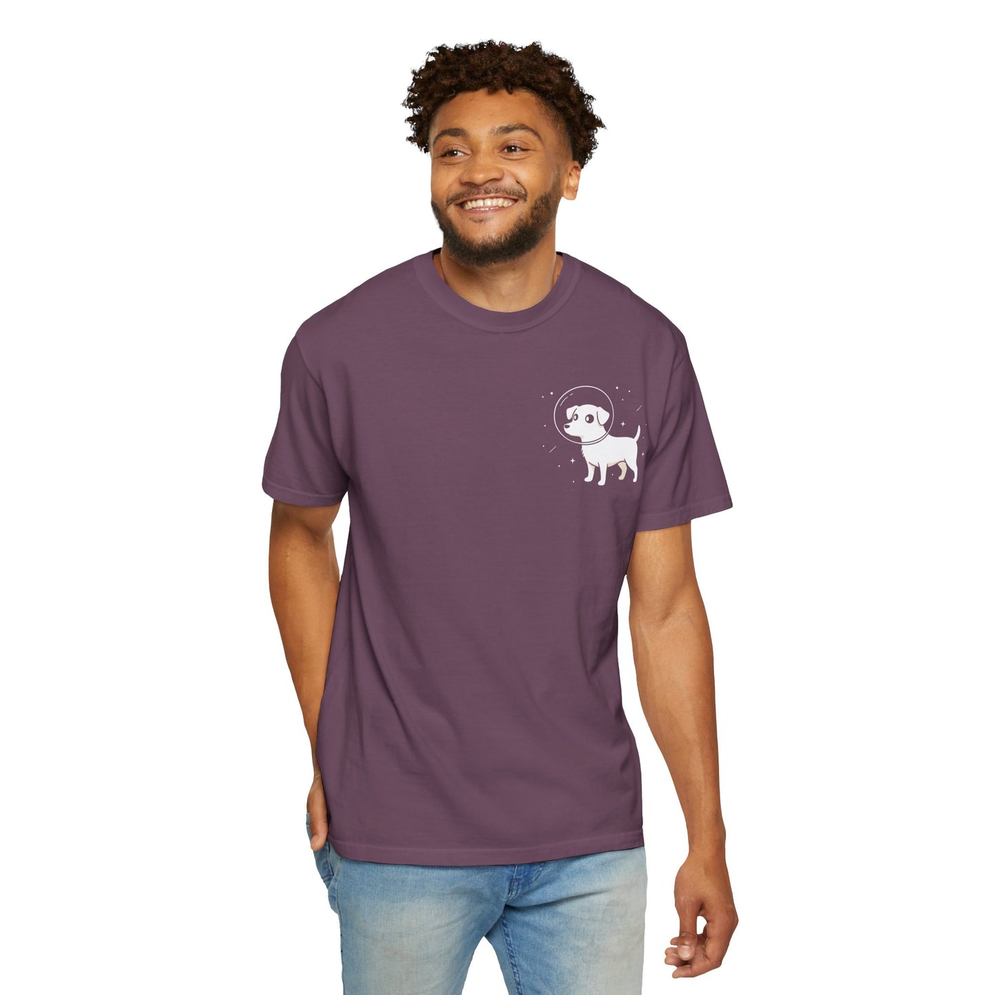 Space Dogs T-Shirt – Cute Astronaut Dog Graphic Tee for Dog Lovers - 14680