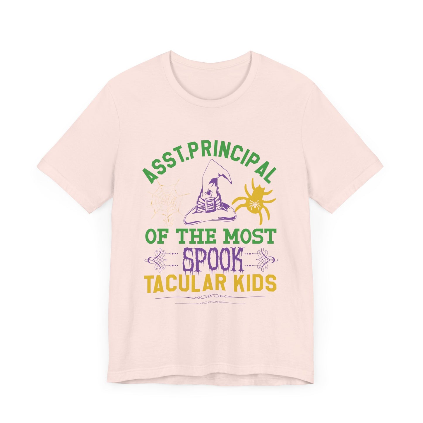 Asst. Principal of the Most Spook-Tacular Kids - Unisex Jersey Short Sleeve Tee