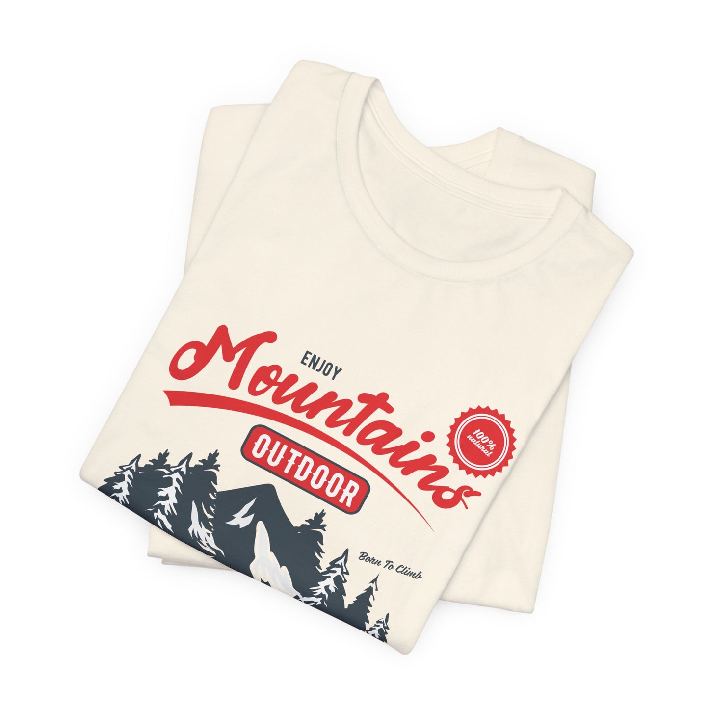 Enjoy Mountains, Outdoor Explorer - Unisex Jersey Short Sleeve Tee - 12592