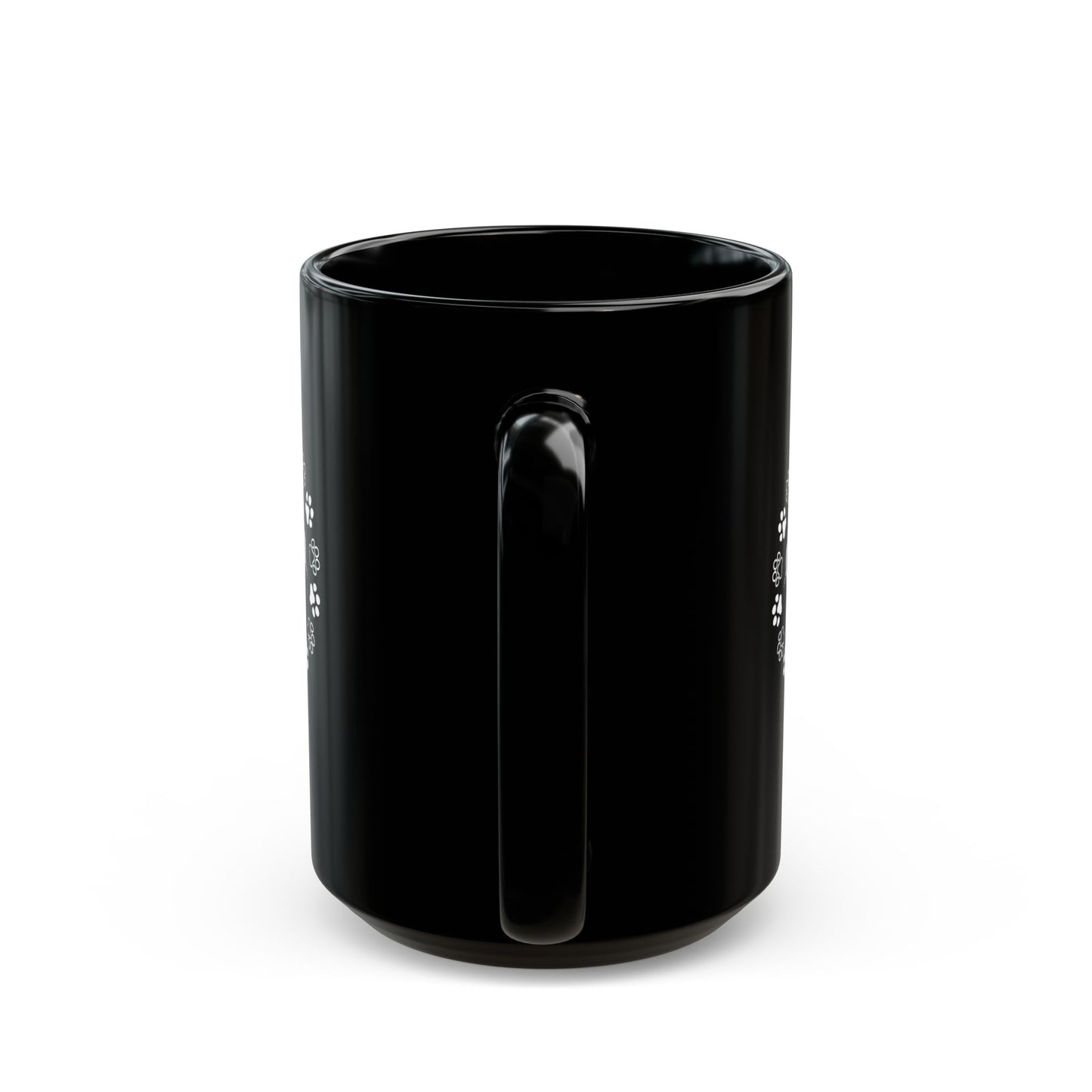 Home is Where The Dog is - Black Mug (11oz, 15oz)