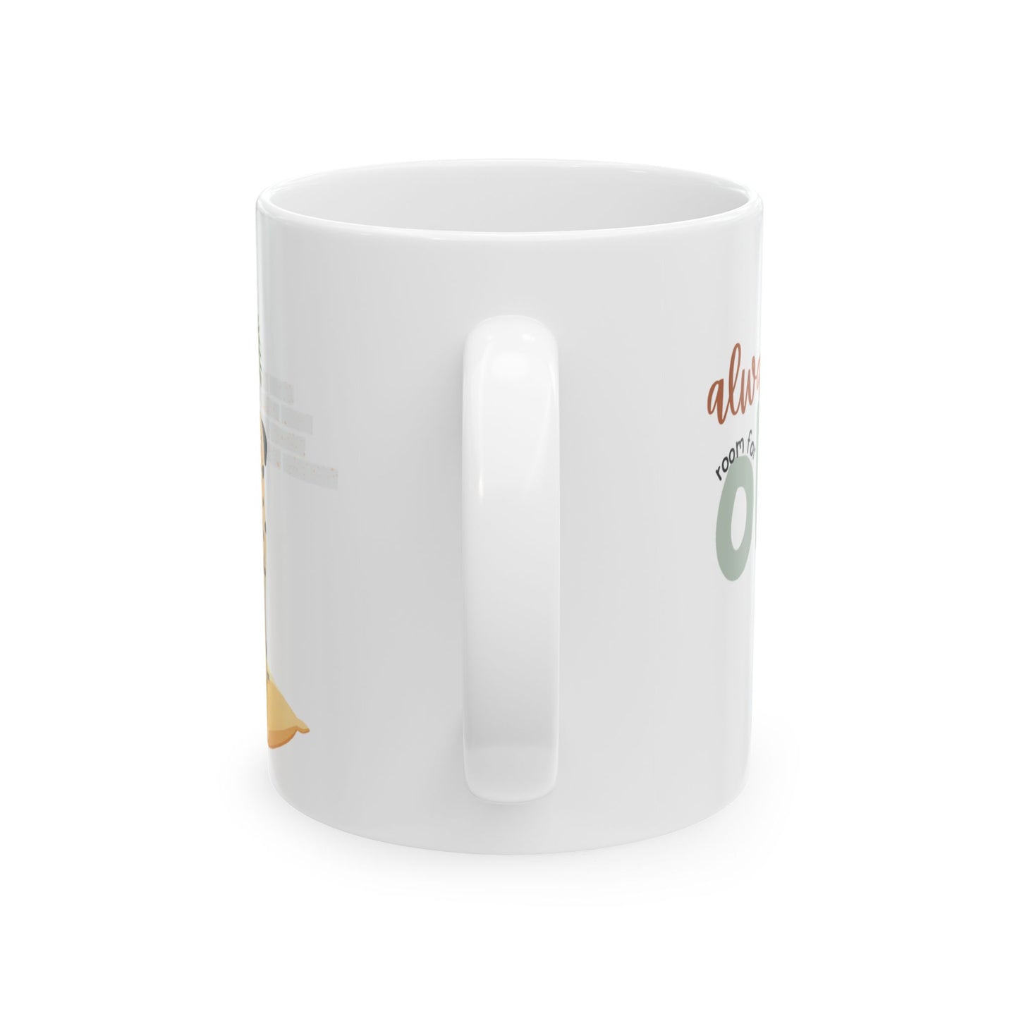 Always Room for One More Dog-Themed Ceramic Mug - Perfect for Pet Lovers, Home Decor, Gift for Dog Owners, Coffee Lover's Collection - 14163