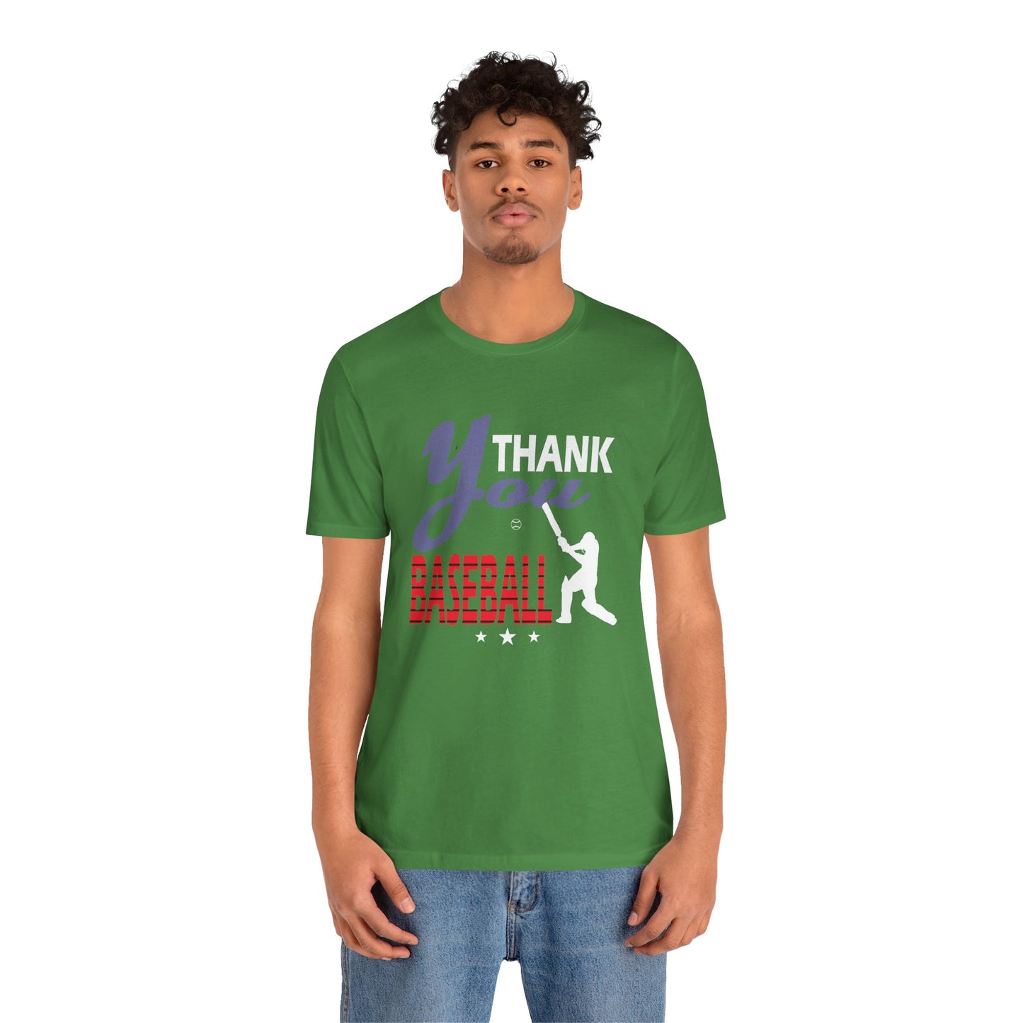Thank You Baseball - Unisex Jersey Short Sleeve Tee - 13906