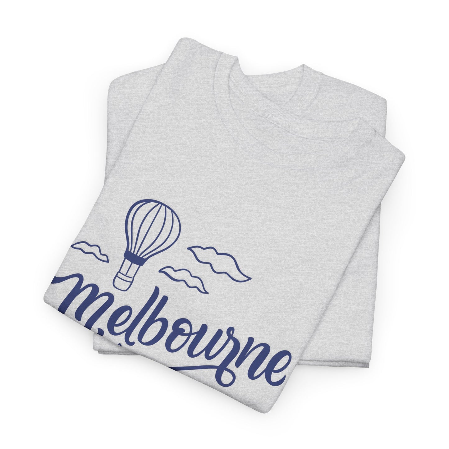 Melbourne Hot Air Balloon Unisex Heavy Cotton Tee - 12142