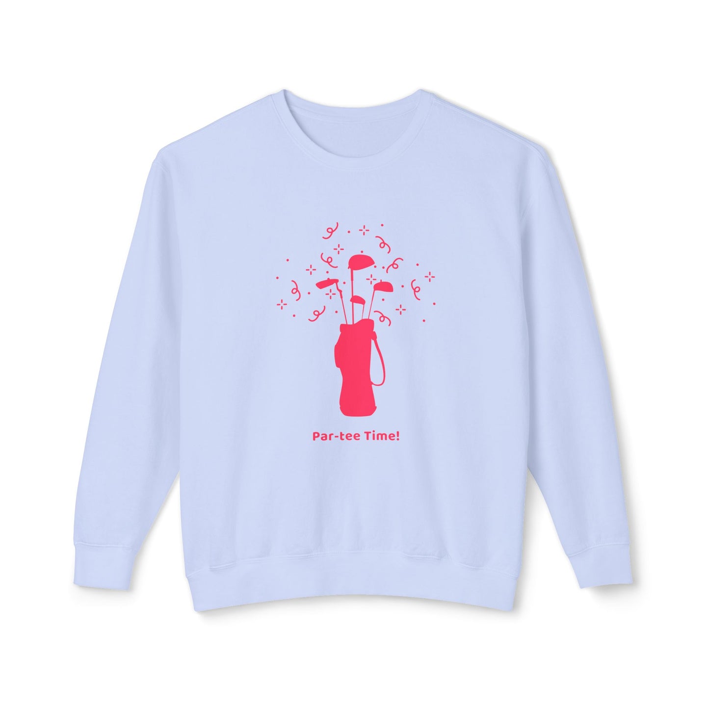 Golf, Per-tee Time! - Unisex Lightweight Crewneck Sweatshirt - 10582