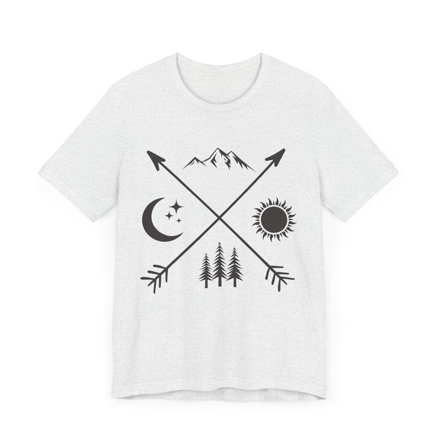 Camping & Outdoor - Unisex Jersey Short Sleeve Tee - 12628