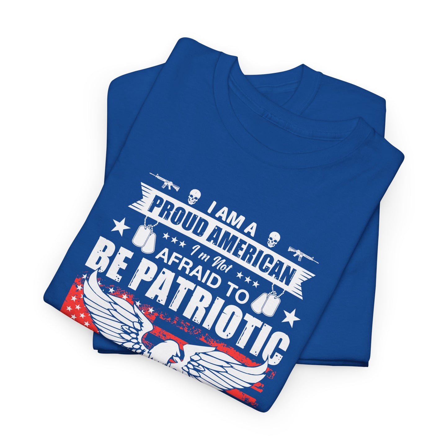 Unisex Patriotic Tee - Proud American T-Shirt, 4th of July Gift, Freedom Shirt, Memorial Day Apparel, Casual Wear - 13789