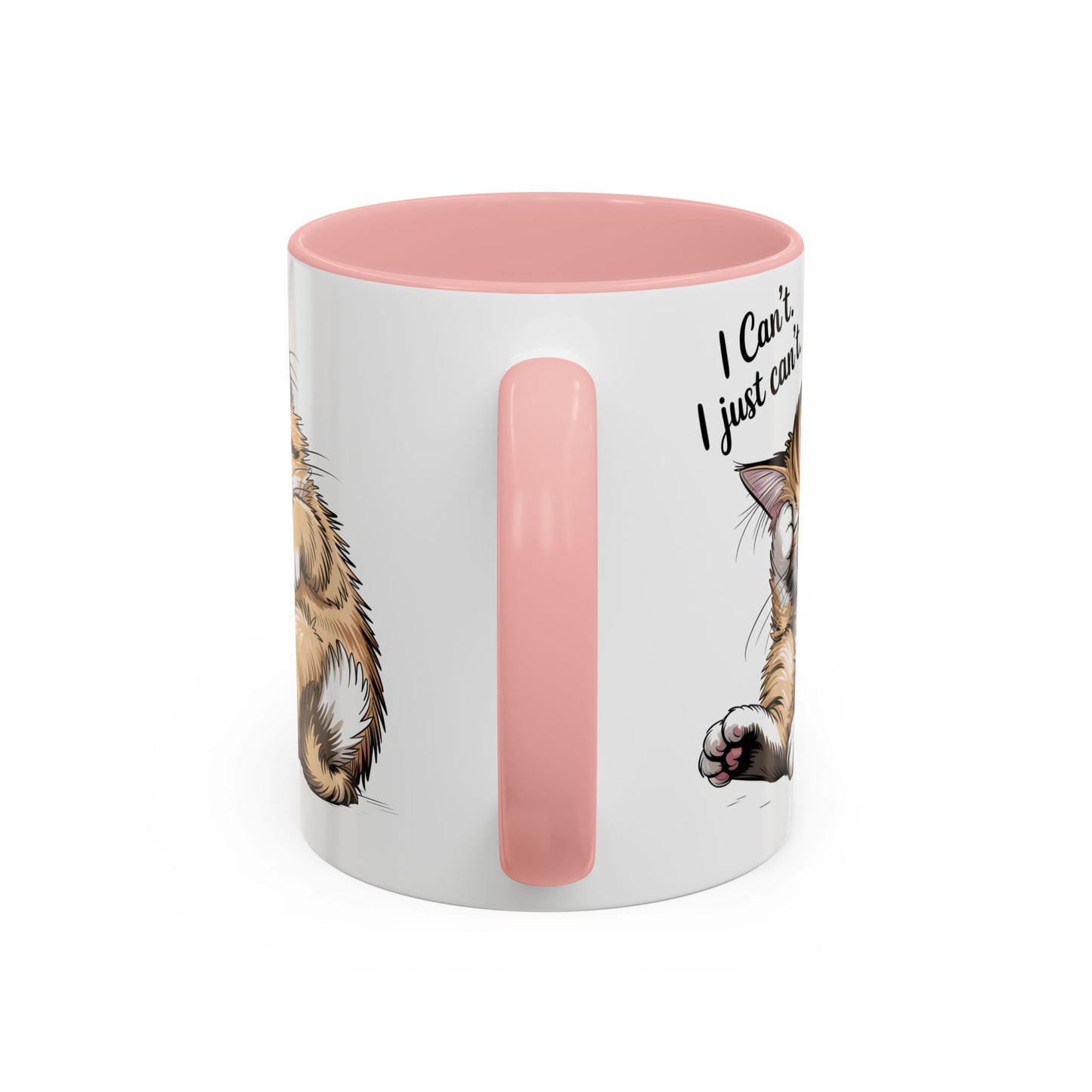 I Can’t, I Just Can’t – Cute Lazy Cat Mug, Funny Coffee Gift for Cat Lovers (11oz / 15oz) - 14787