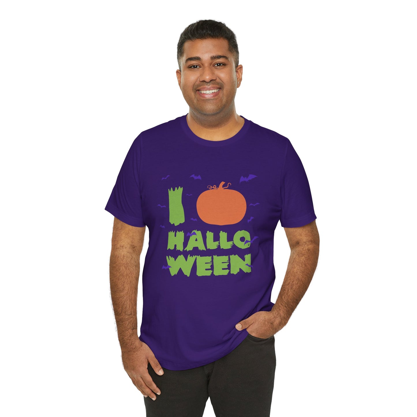 I Love Halloween - Unisex Jersey Short Sleeve Tee