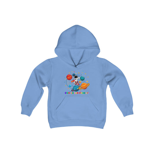 Our Solar Family! - Youth Heavy Blend Hooded Sweatshirt